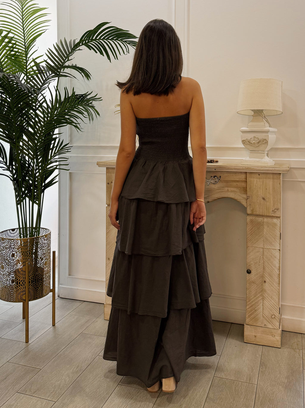 Vestido Aitana Marrón