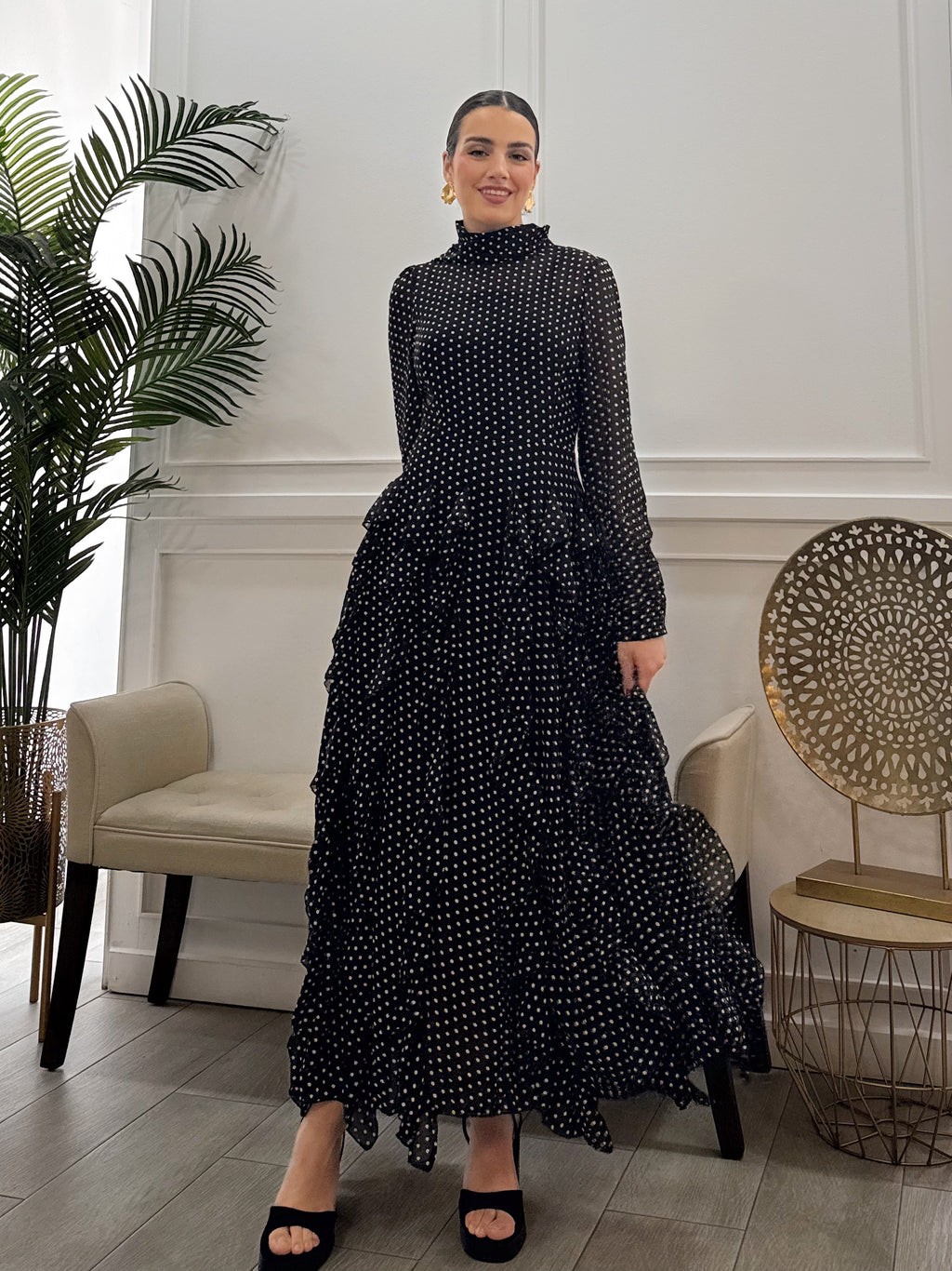Vestido Rociana Negro