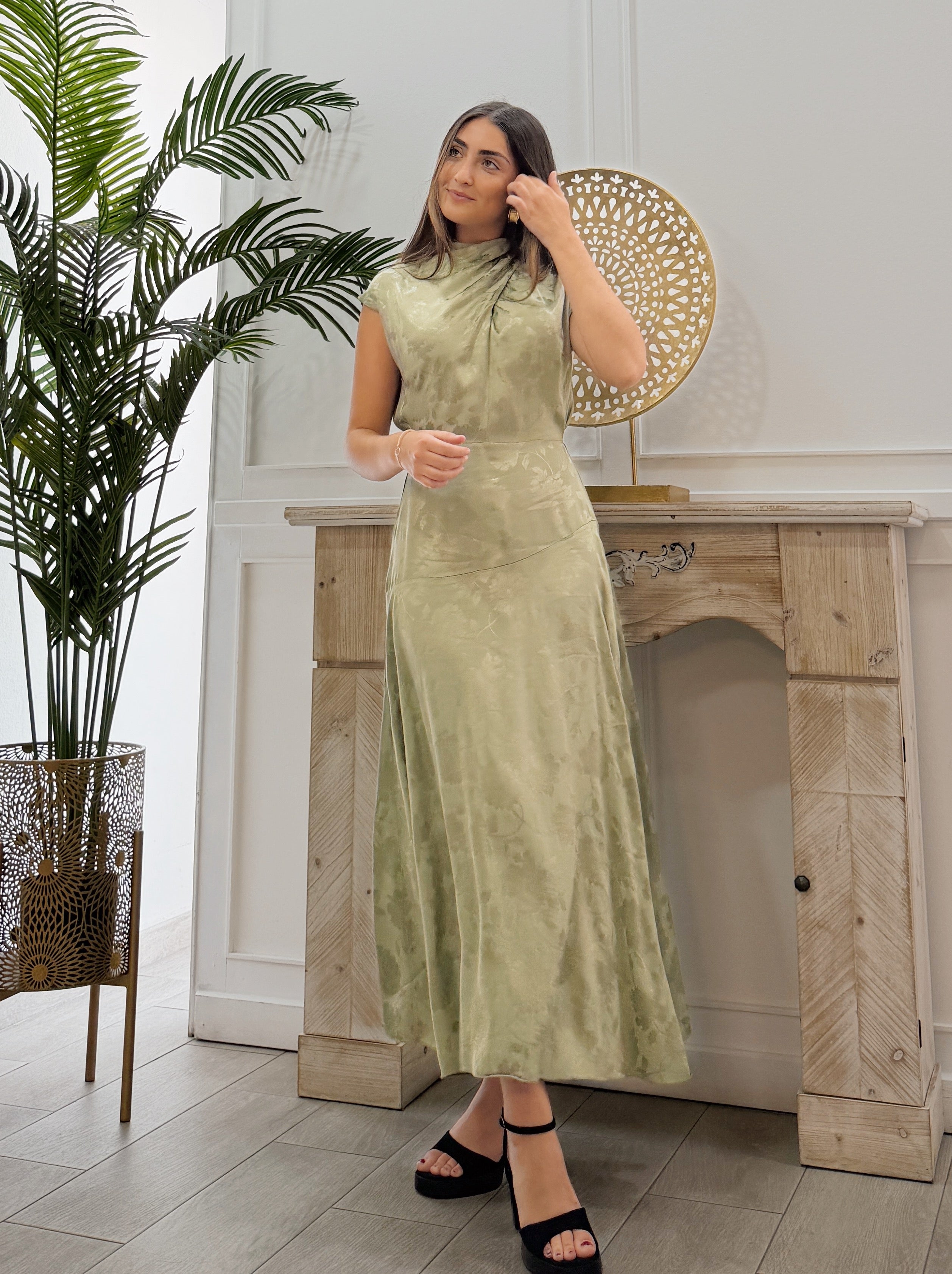 Vestido Carmela Verde