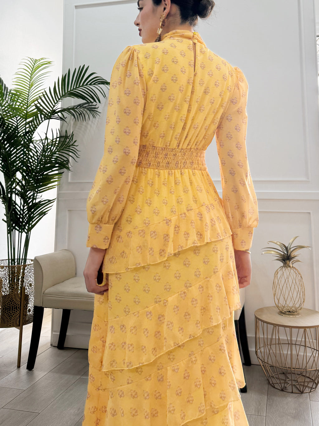 Vestido Paula Amarillo