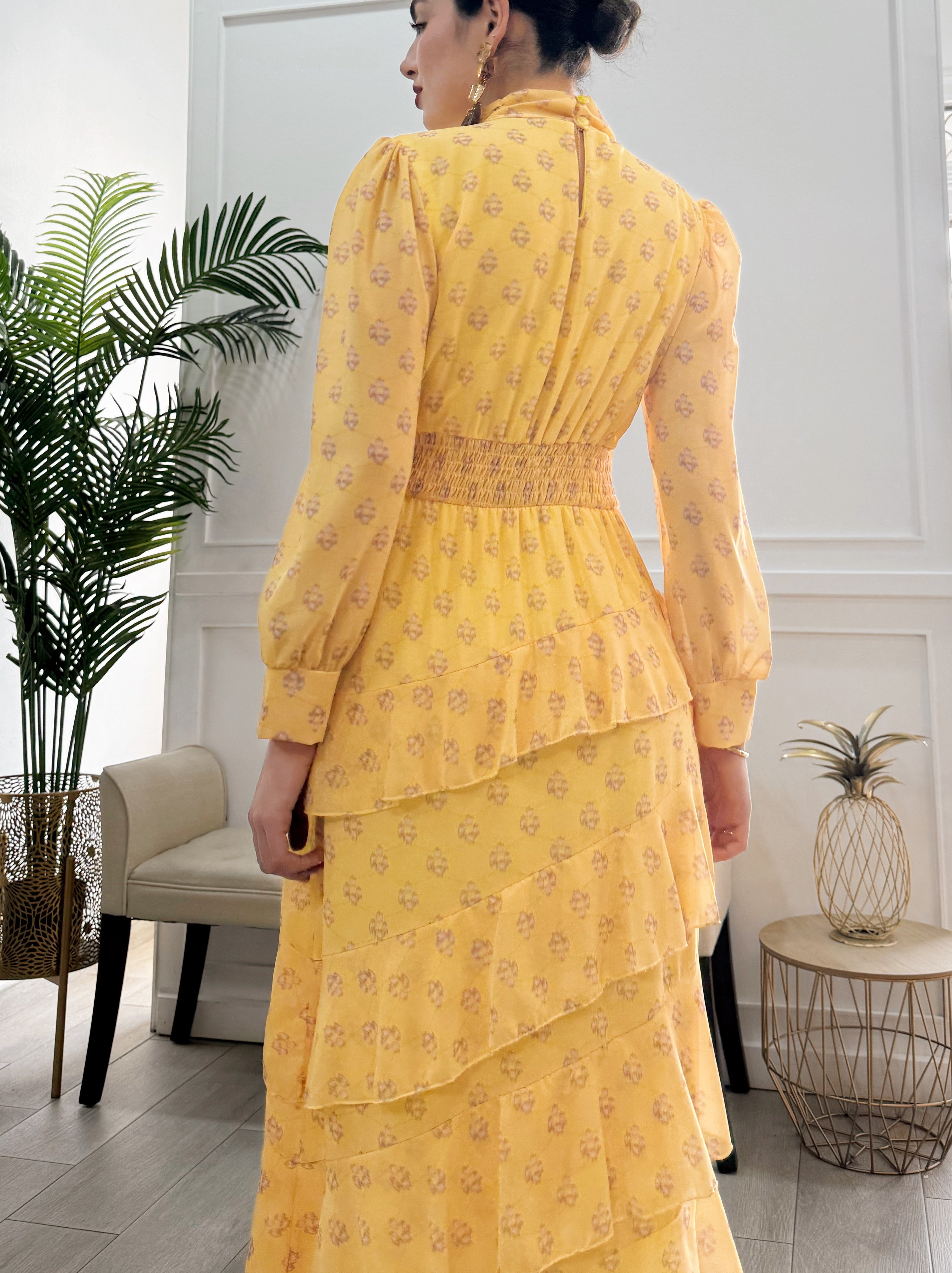Vestido Paula Amarillo