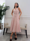 Vestido Alejandra Rosa