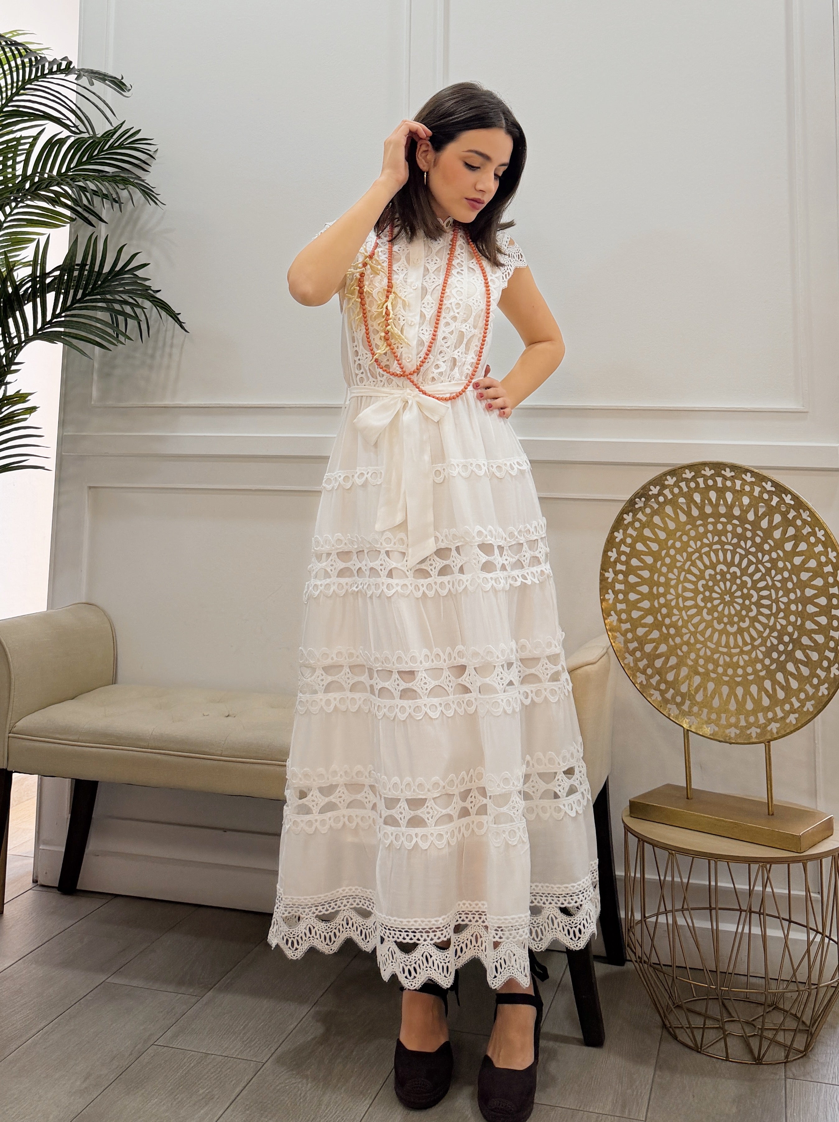 Vestido Atenea Blanco