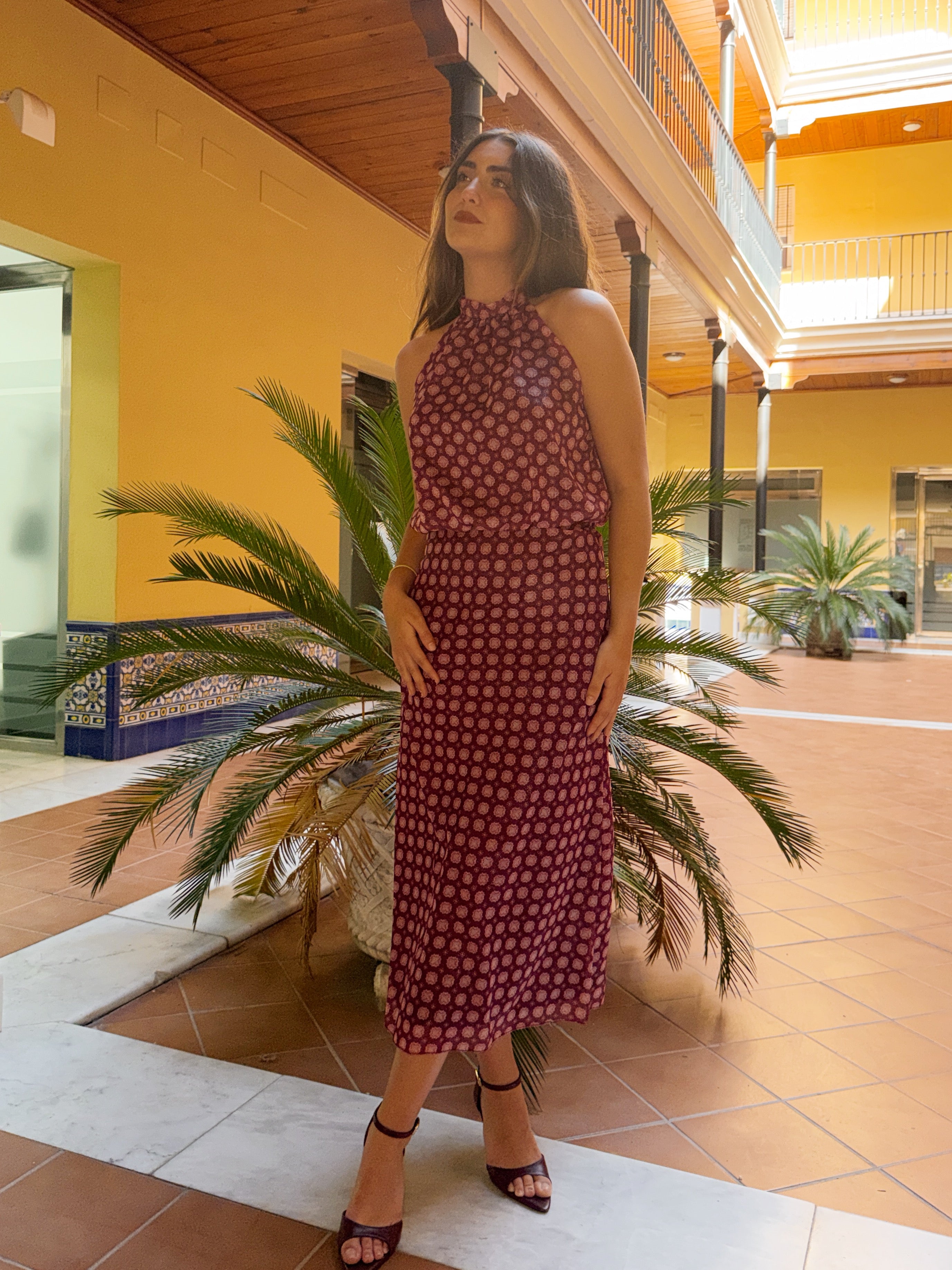 Conjunto Martina Burdeos