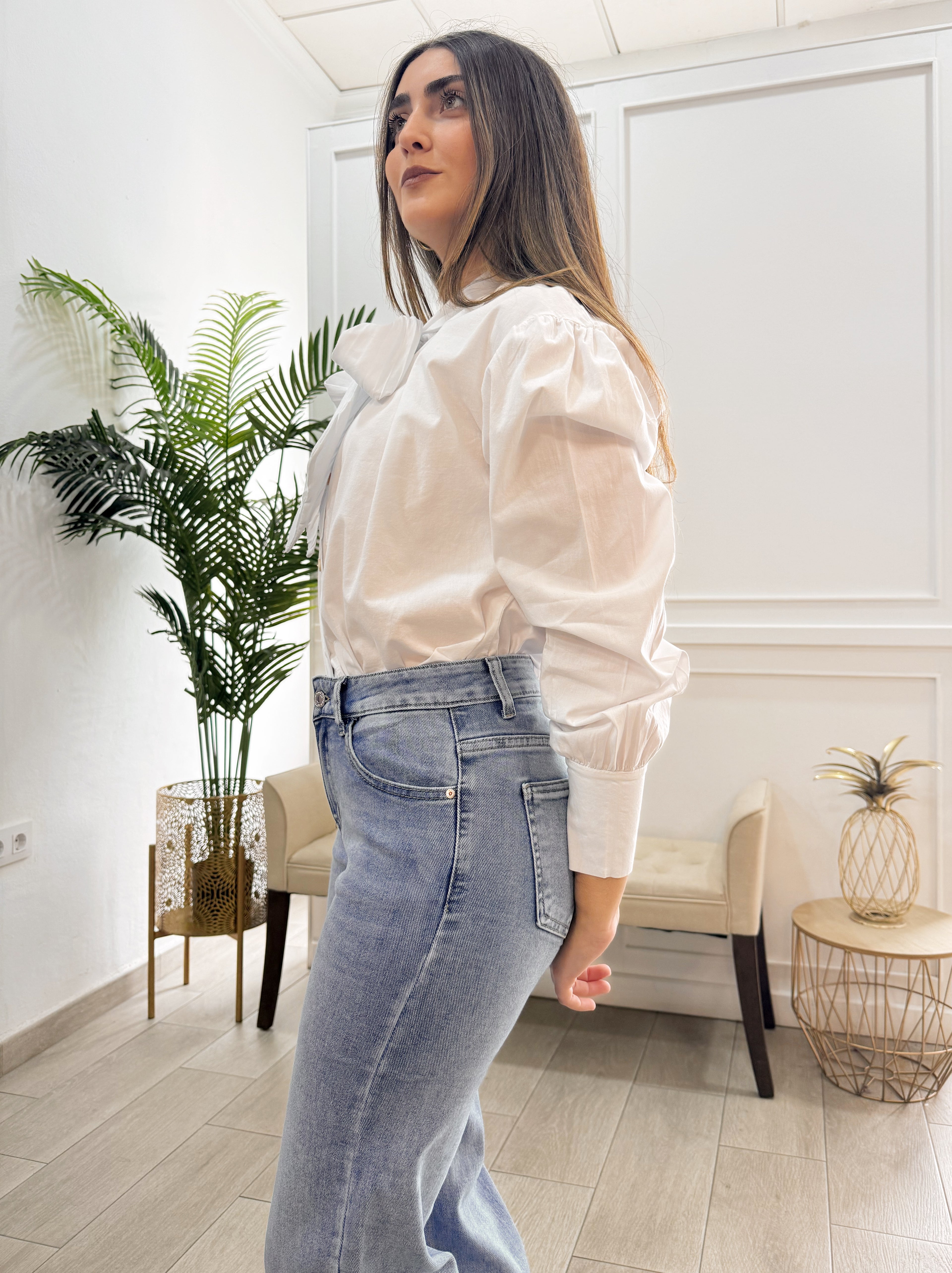 Camisa Lazo Blanca