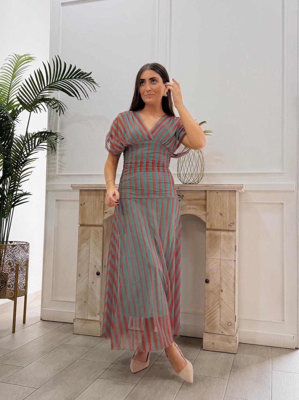 Vestido Noemi Rallas Teja