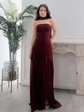 Vestido Valentina Burdeos