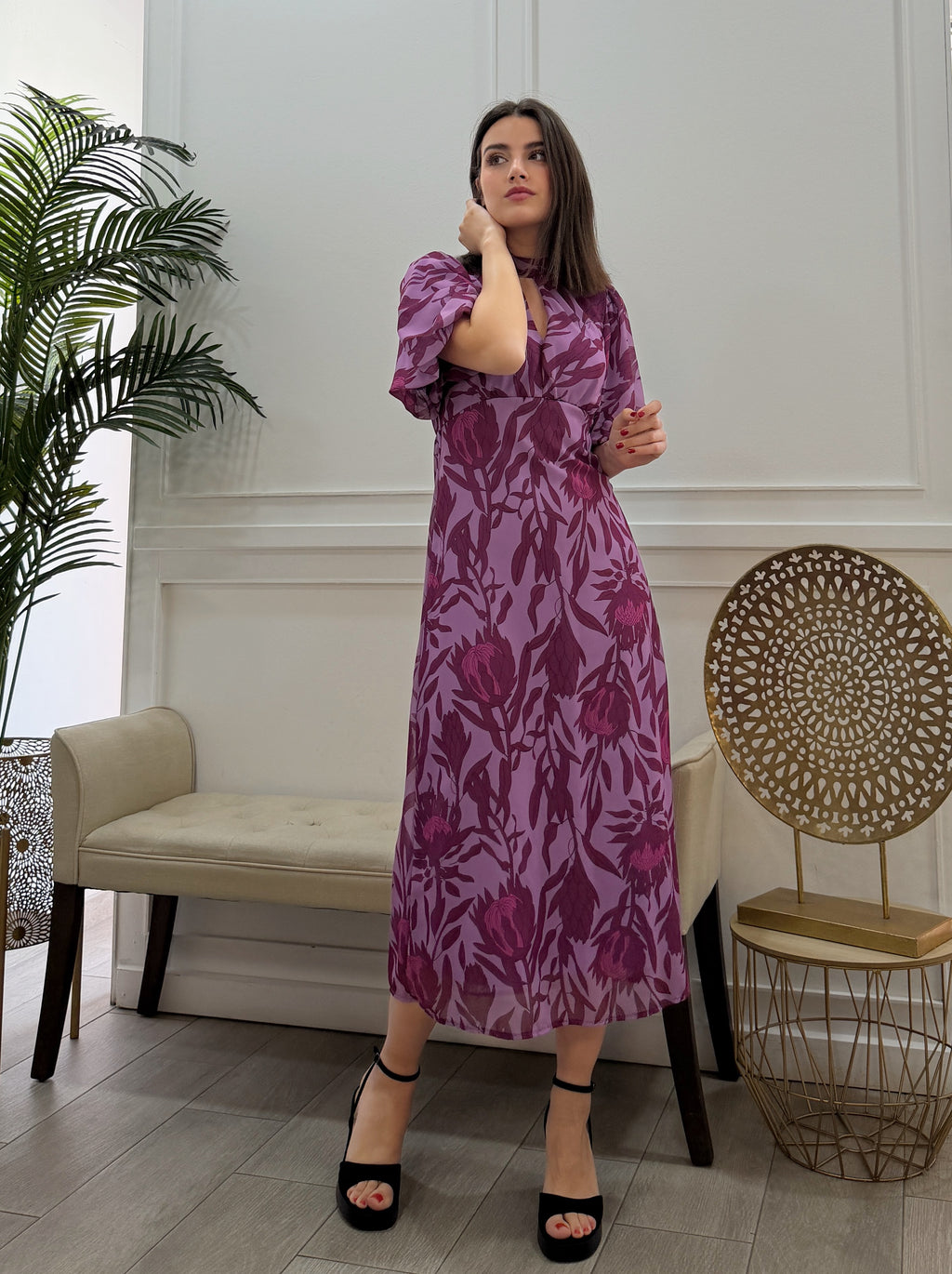 Vestido Susanna Morado