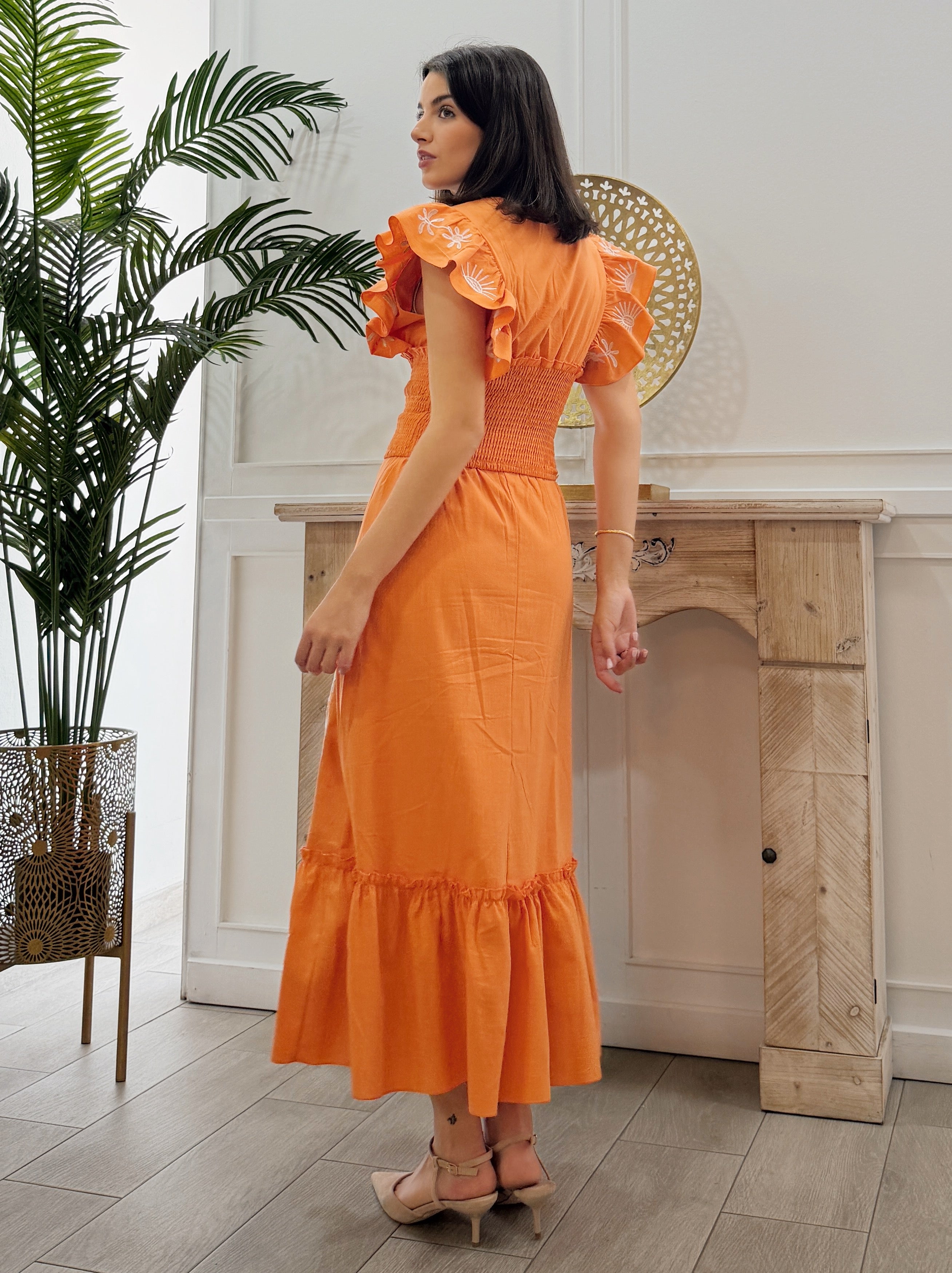 Conjunto Africa Naranja