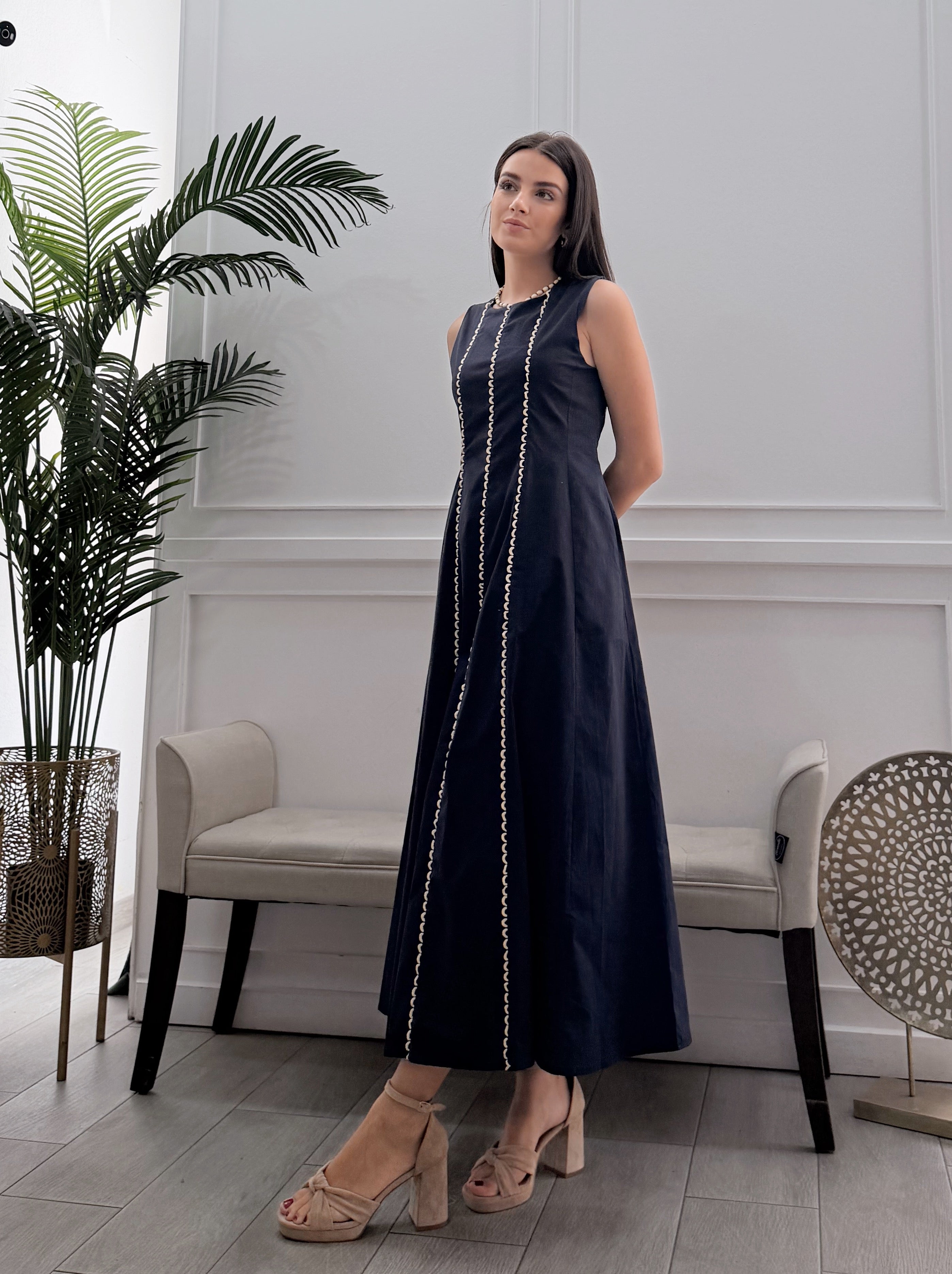 Vestido Julieta Marino
