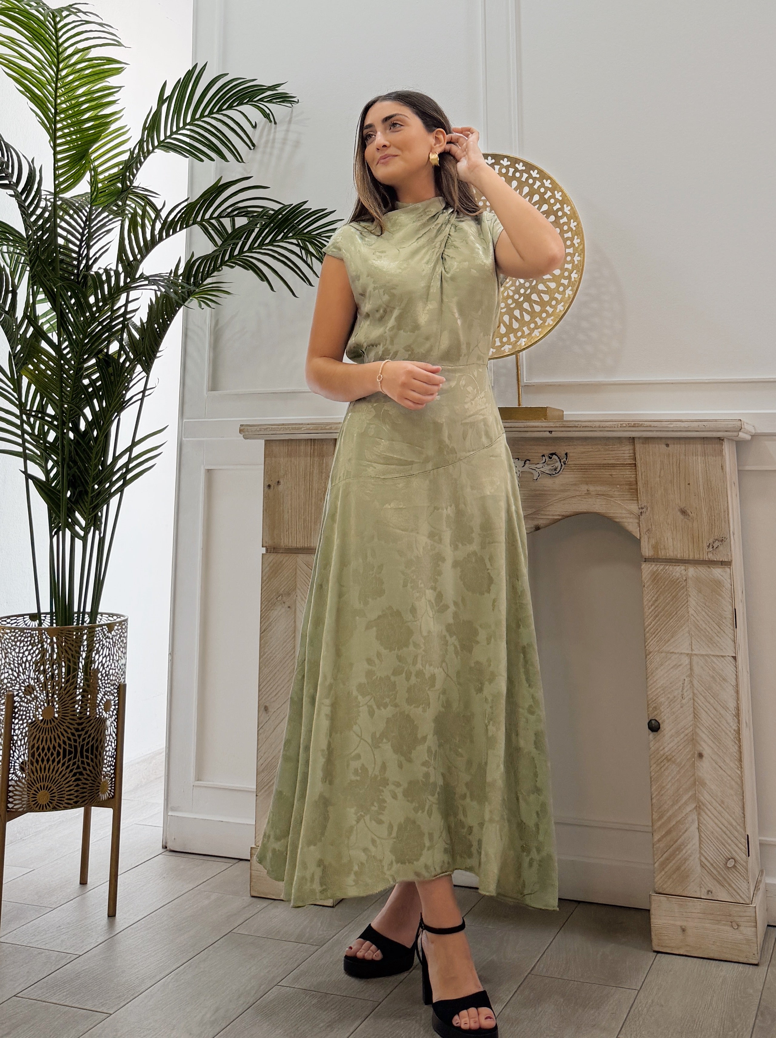Vestido Carmela Verde