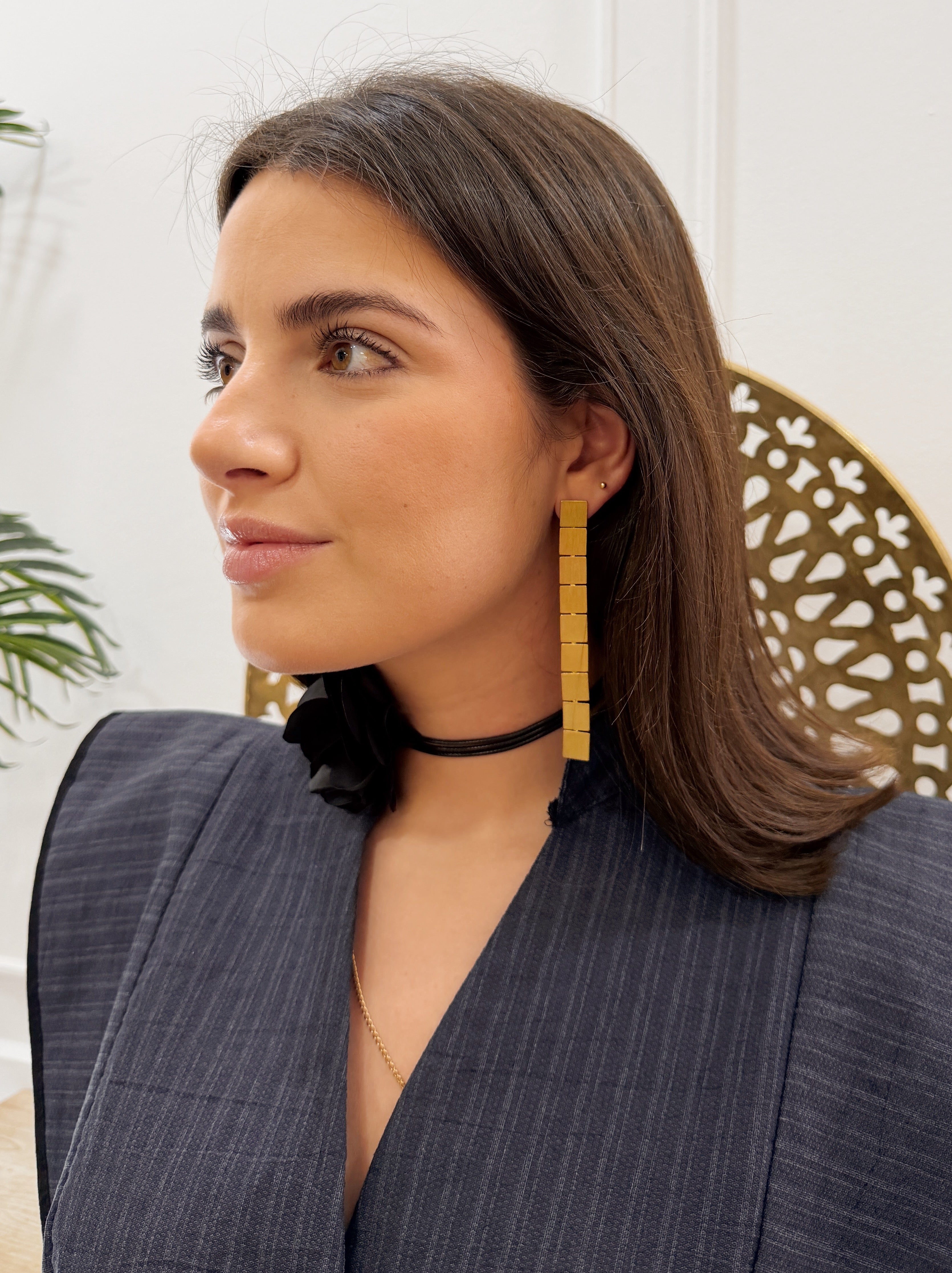 Pendientes Franchesca Dorados