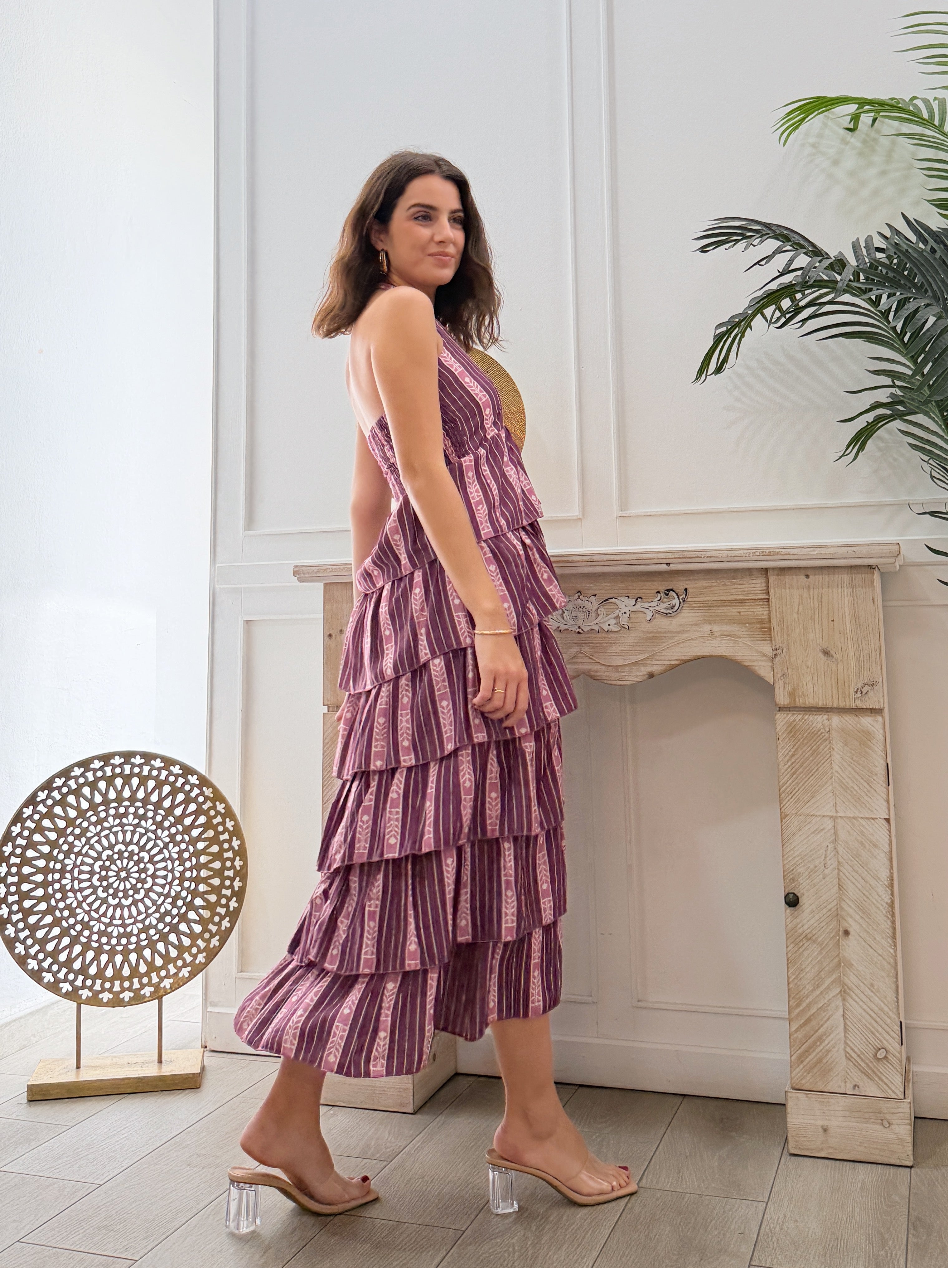 Vestido Isabela Rosa