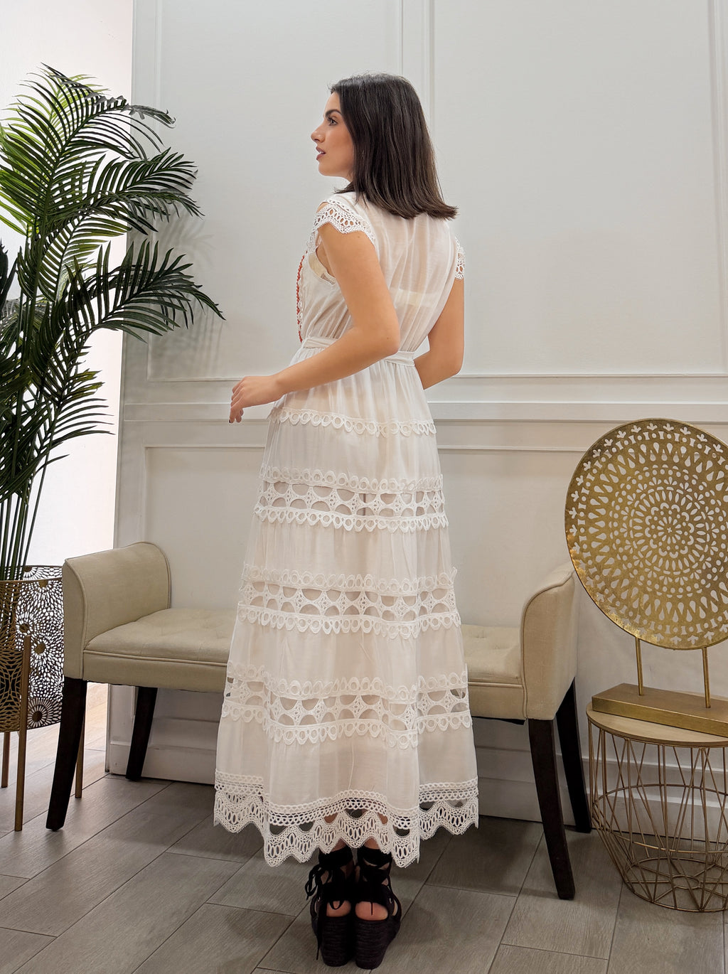 Vestido Atenea Blanco