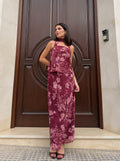 Conjunto Candela Burdeos