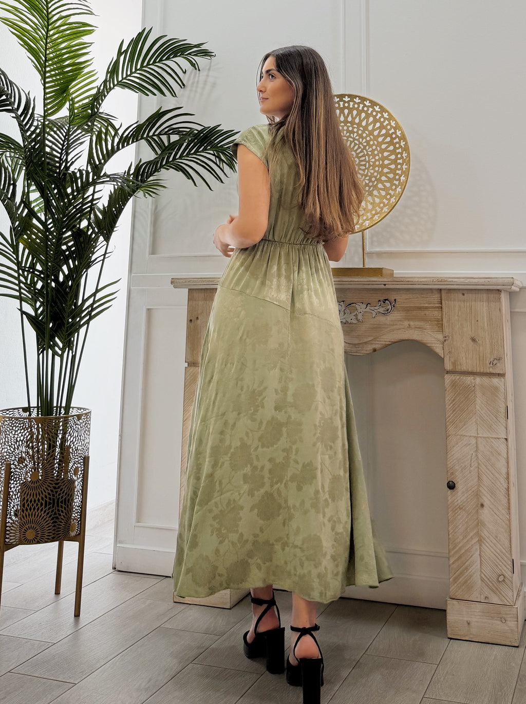Vestido Carmela Verde