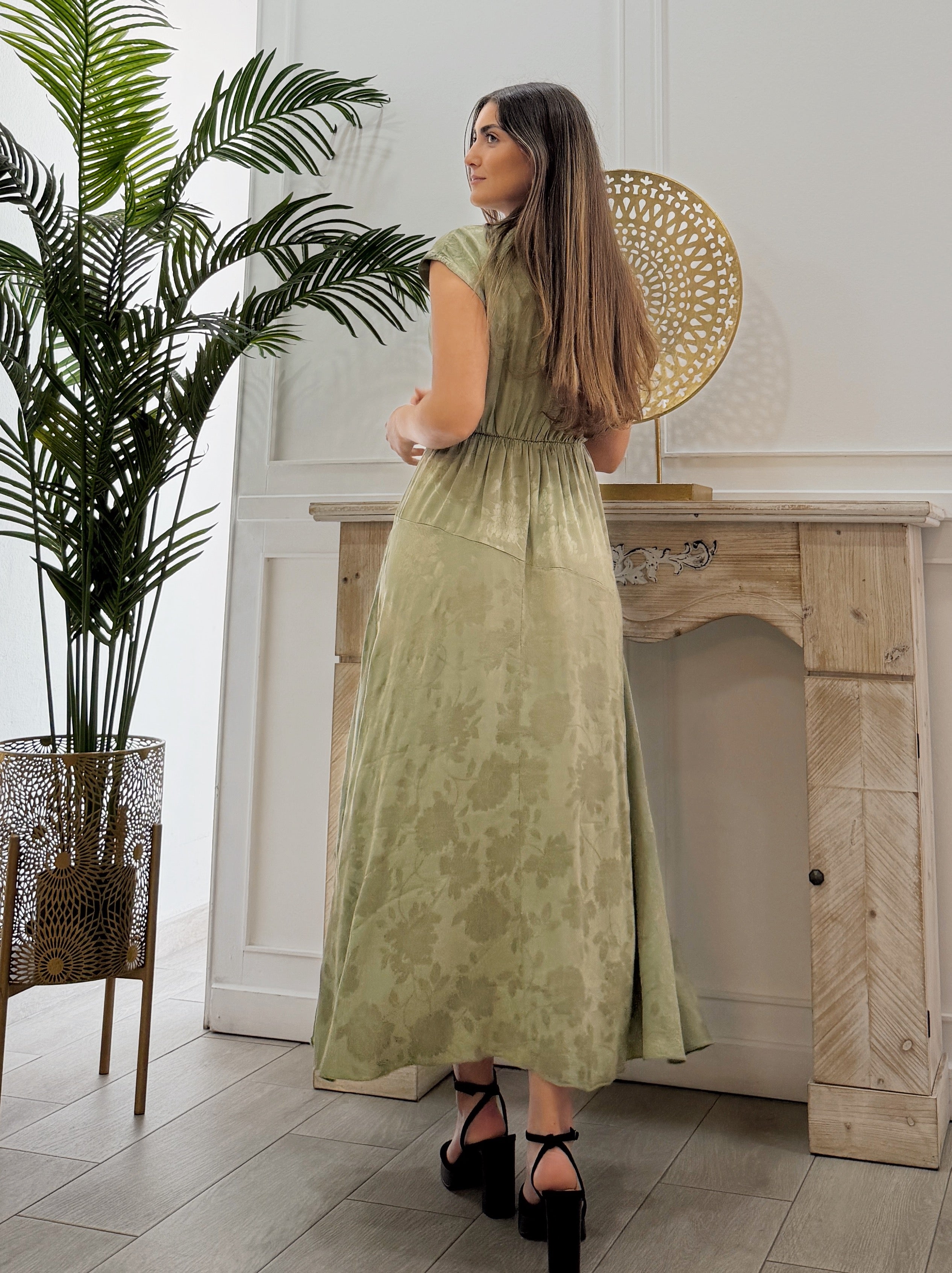 Vestido Carmela Verde
