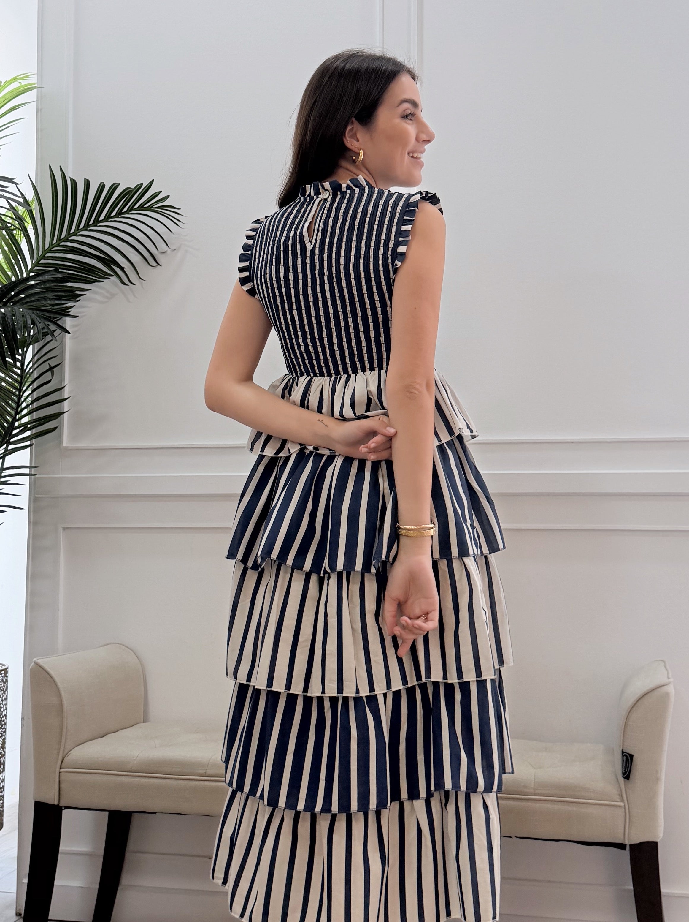 Vestido Antonella Rallas Azul