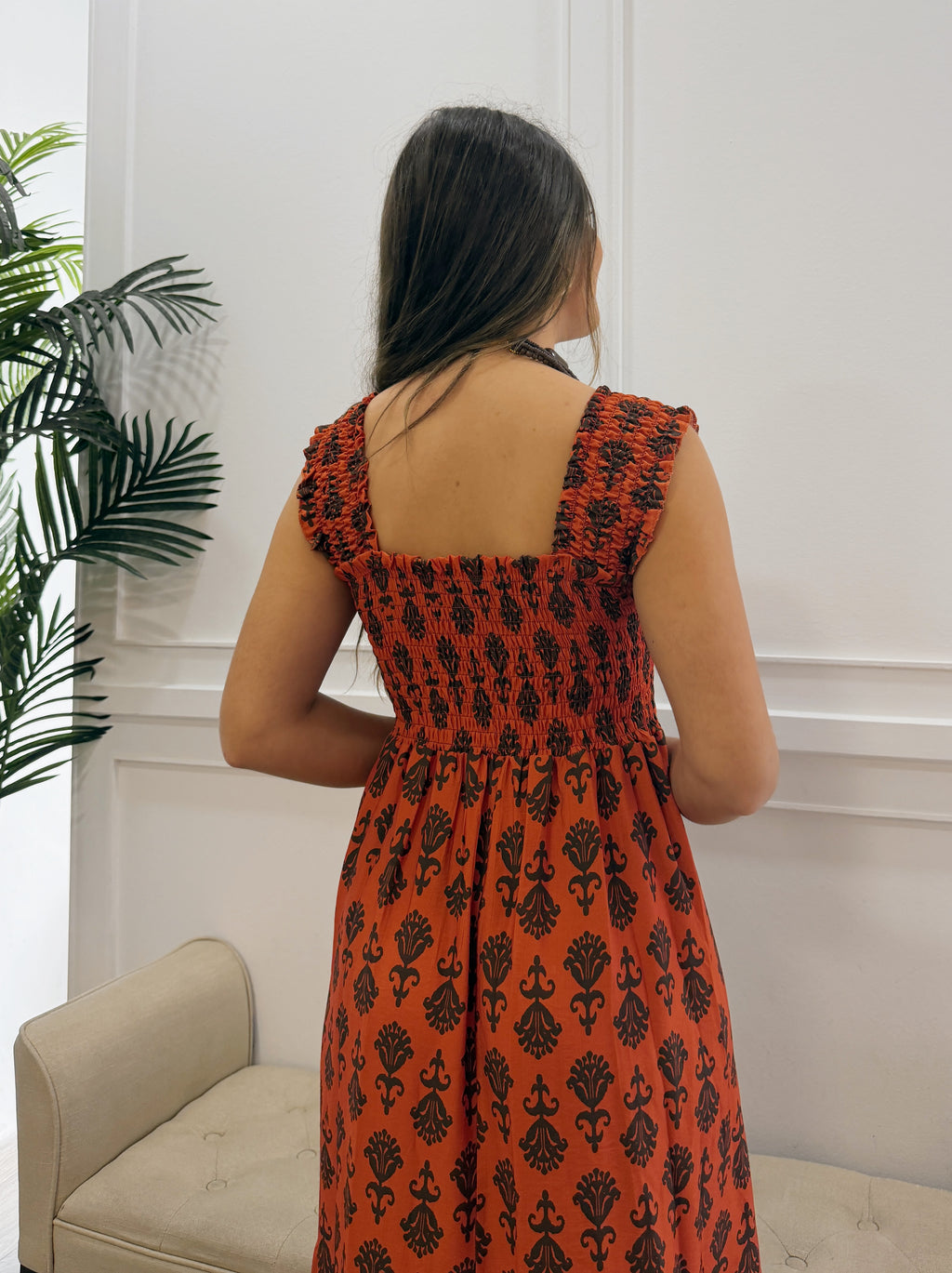 Vestido Lola Naranja