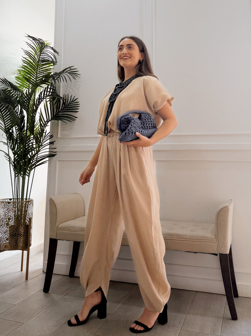 Conjunto Daniela Beige
