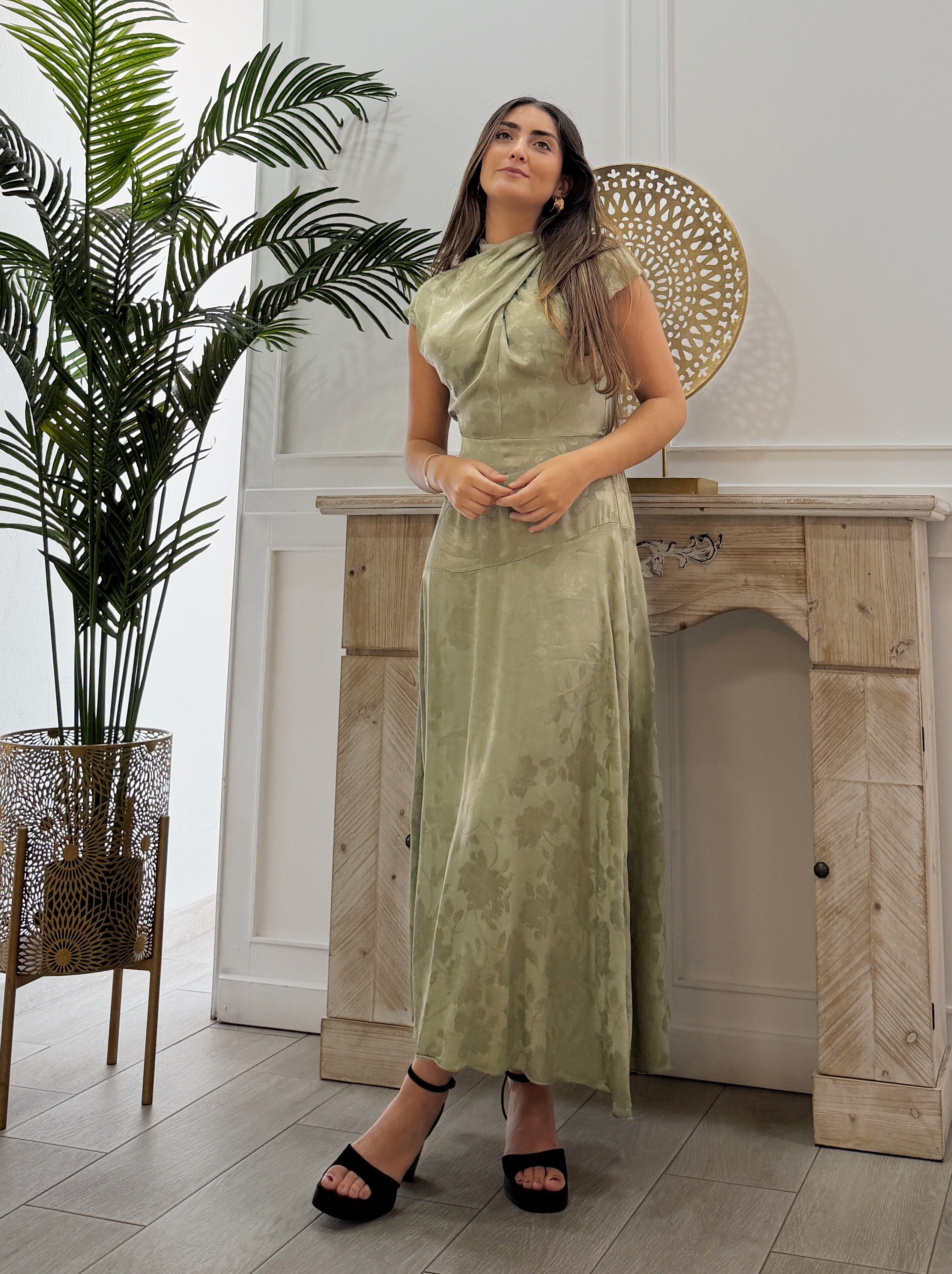 Vestido Carmela Verde