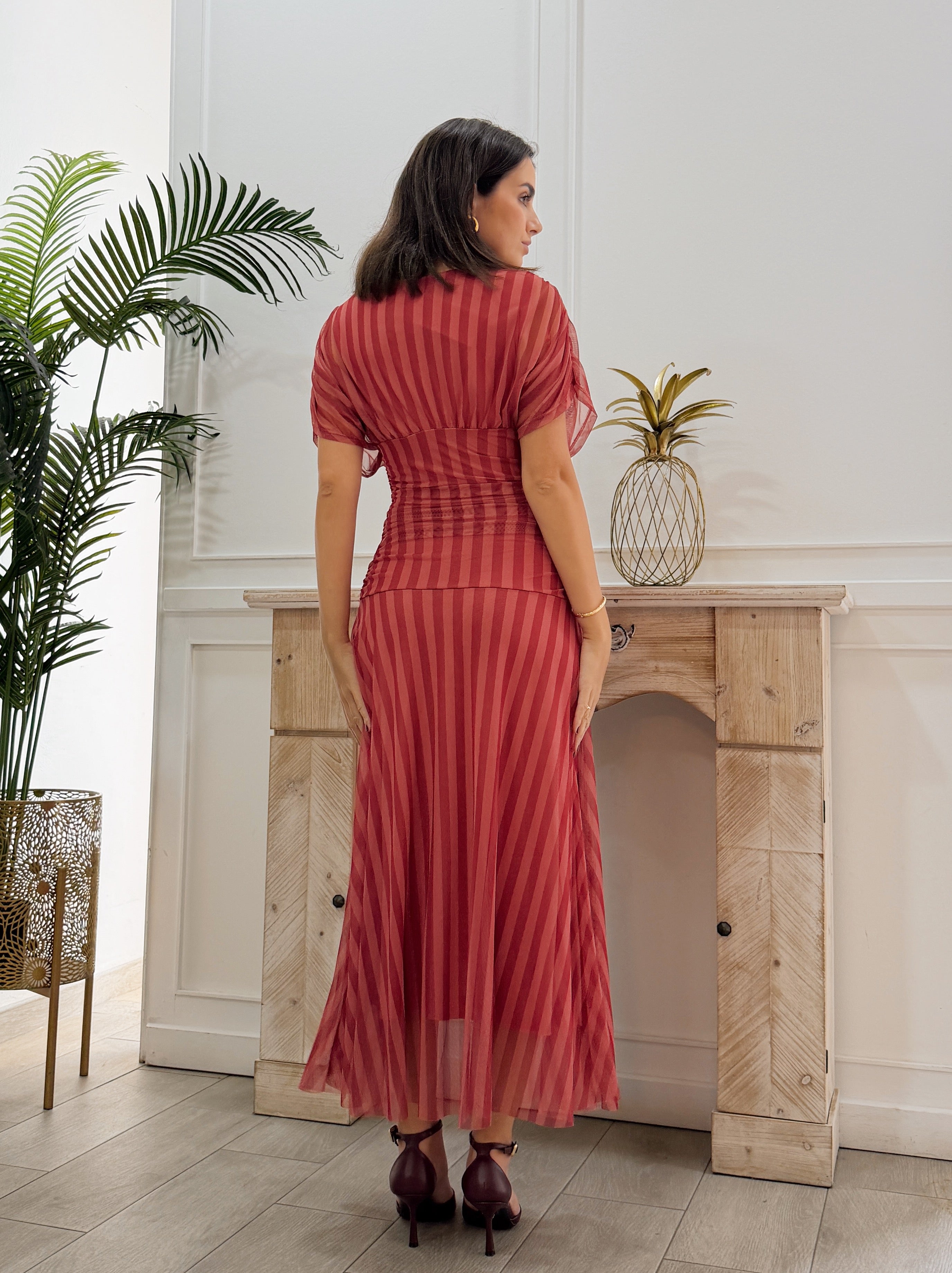 Vestido Noemí Rallas Rosado
