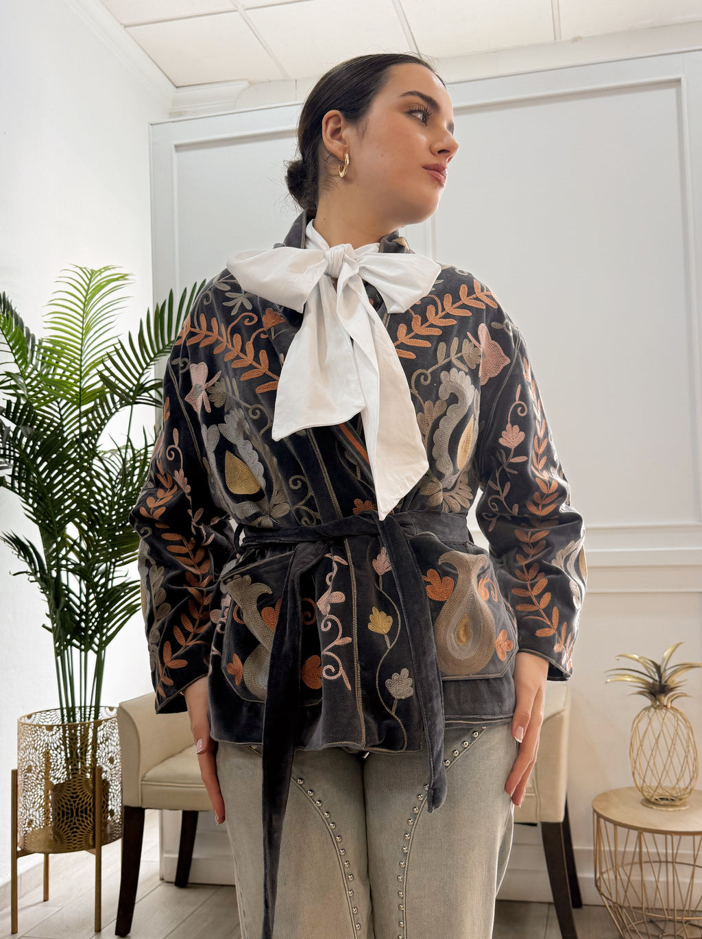 Chaqueta Valentina Azul