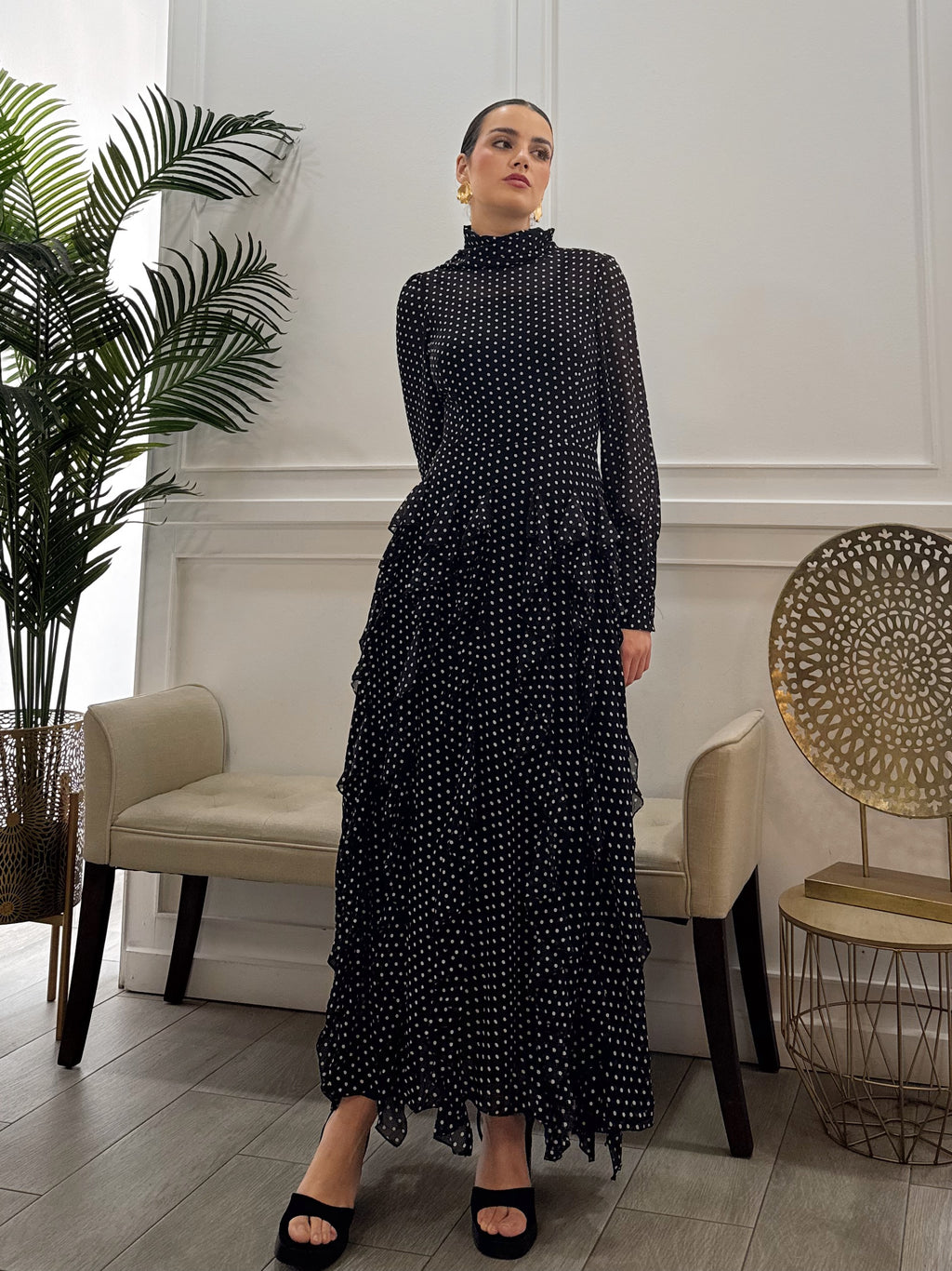 Vestido Rociana Negro