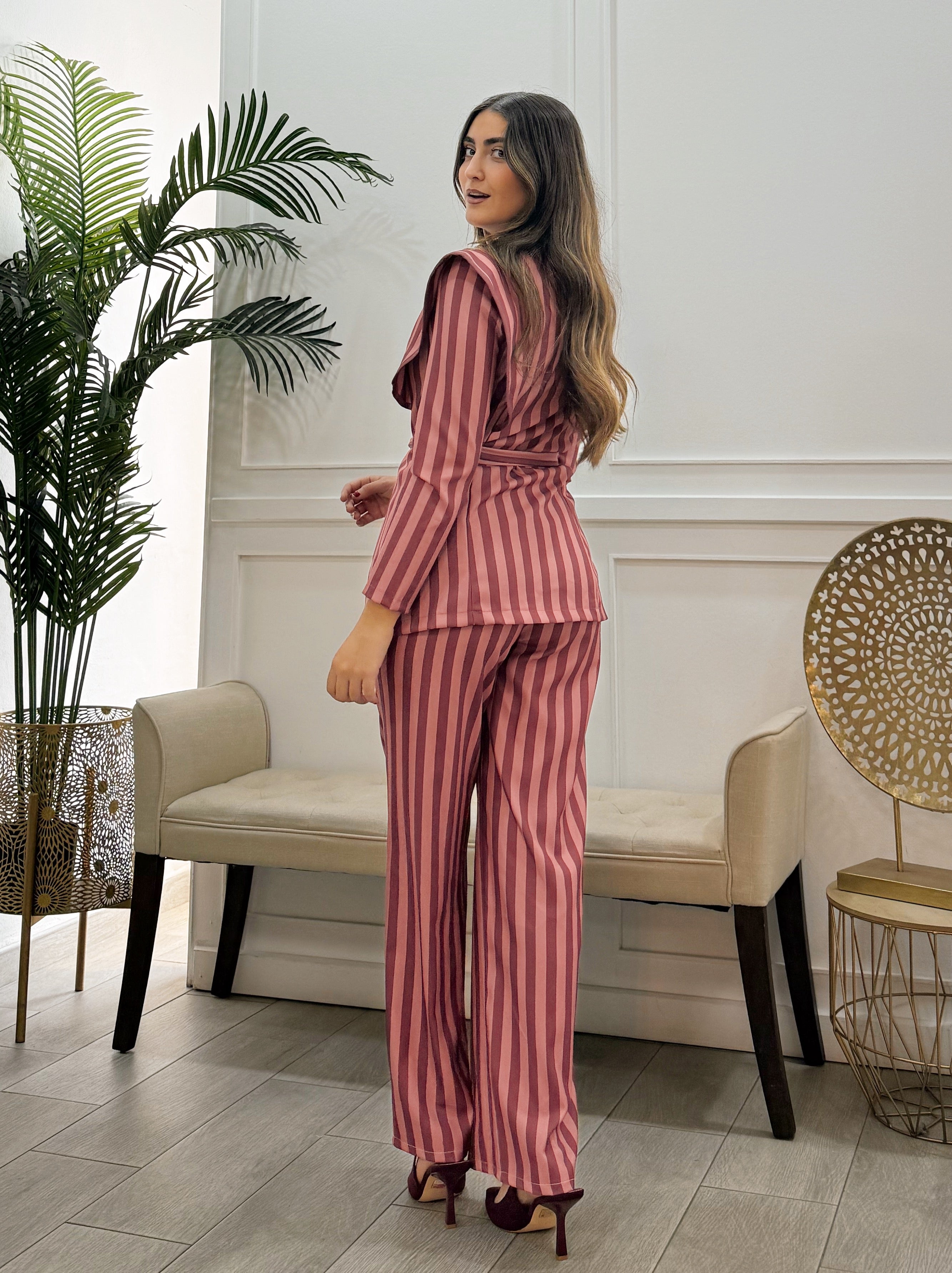 Conjunto Nicole Rosa