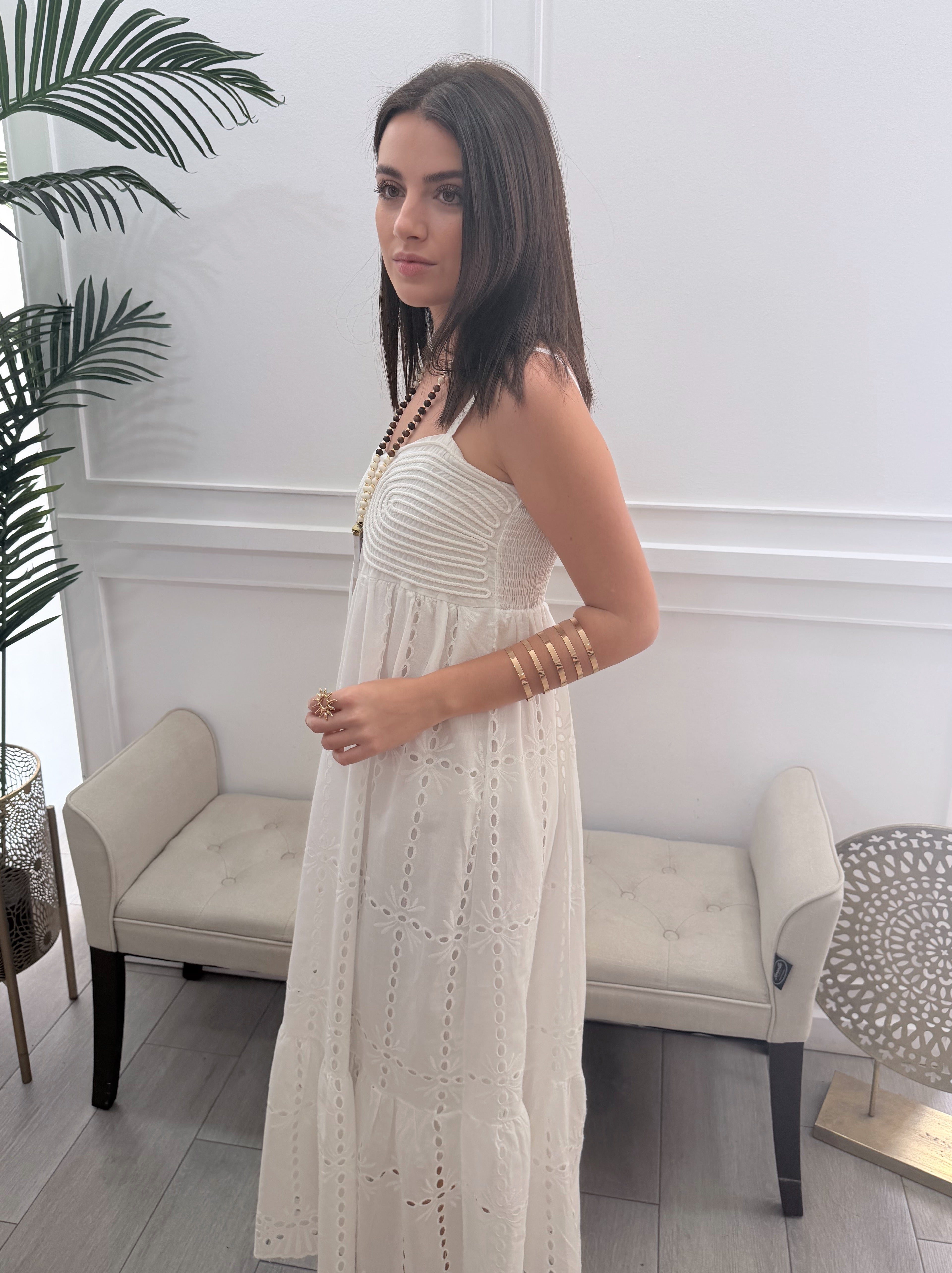Vestido Paula Blanco