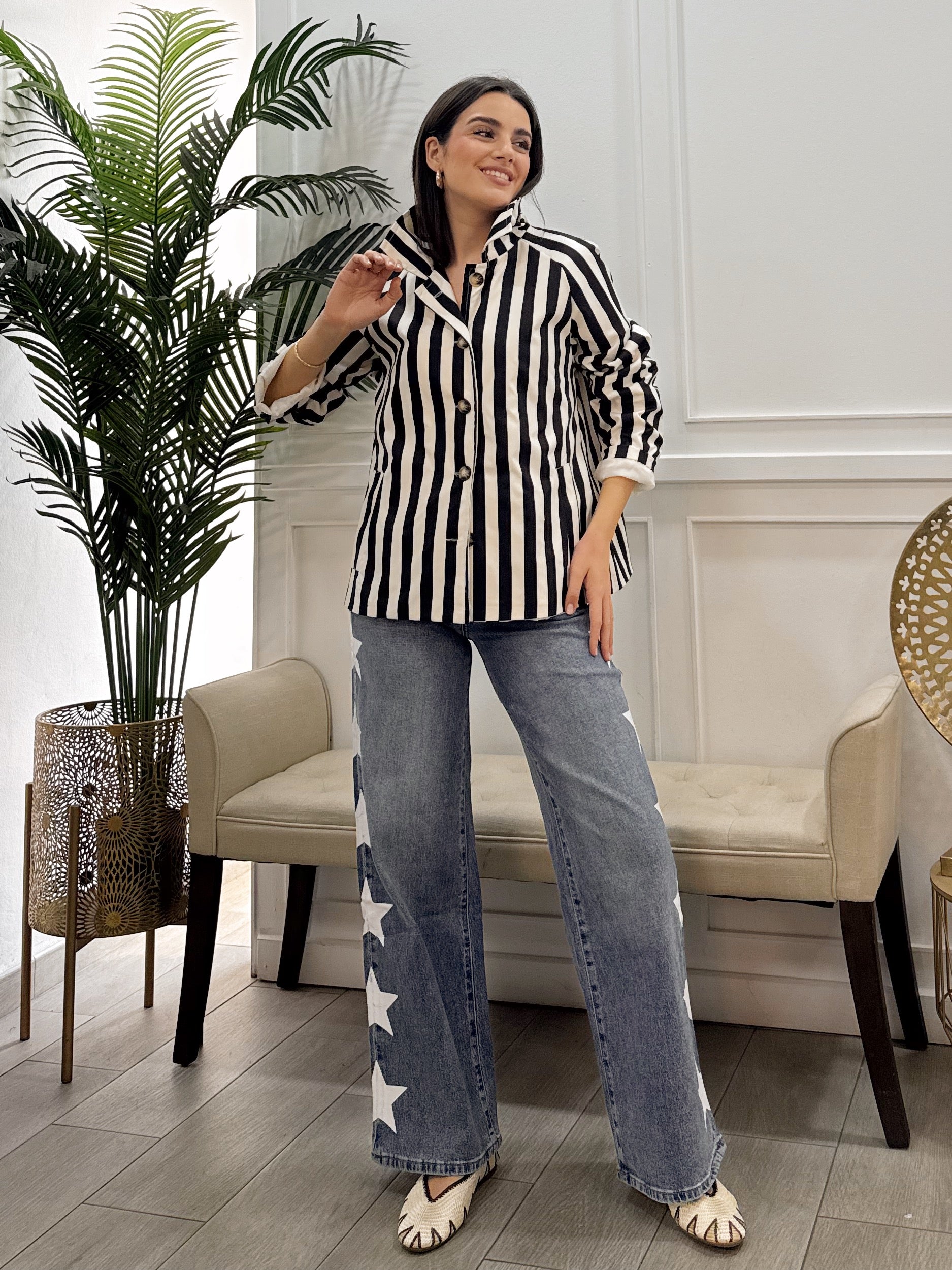 Jeans Star White