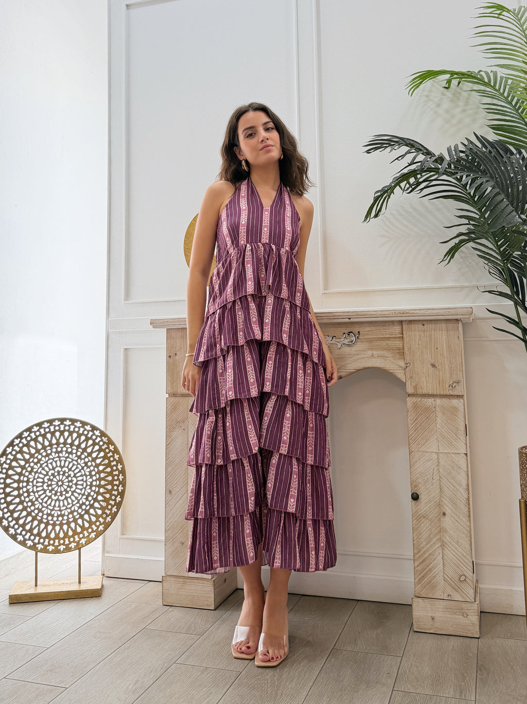 Vestido Isabela Rosa