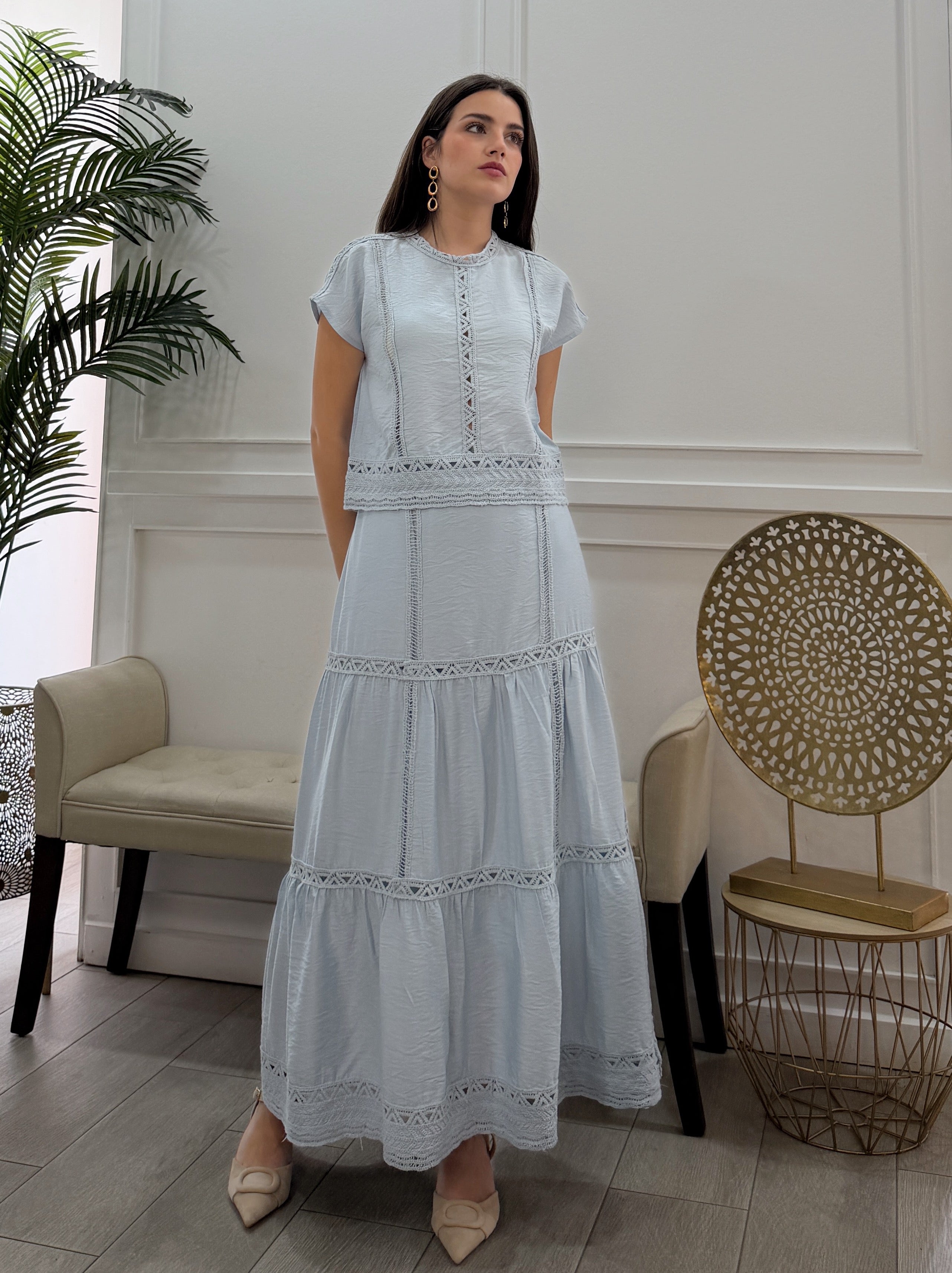 Conjunto Cayetana Celeste