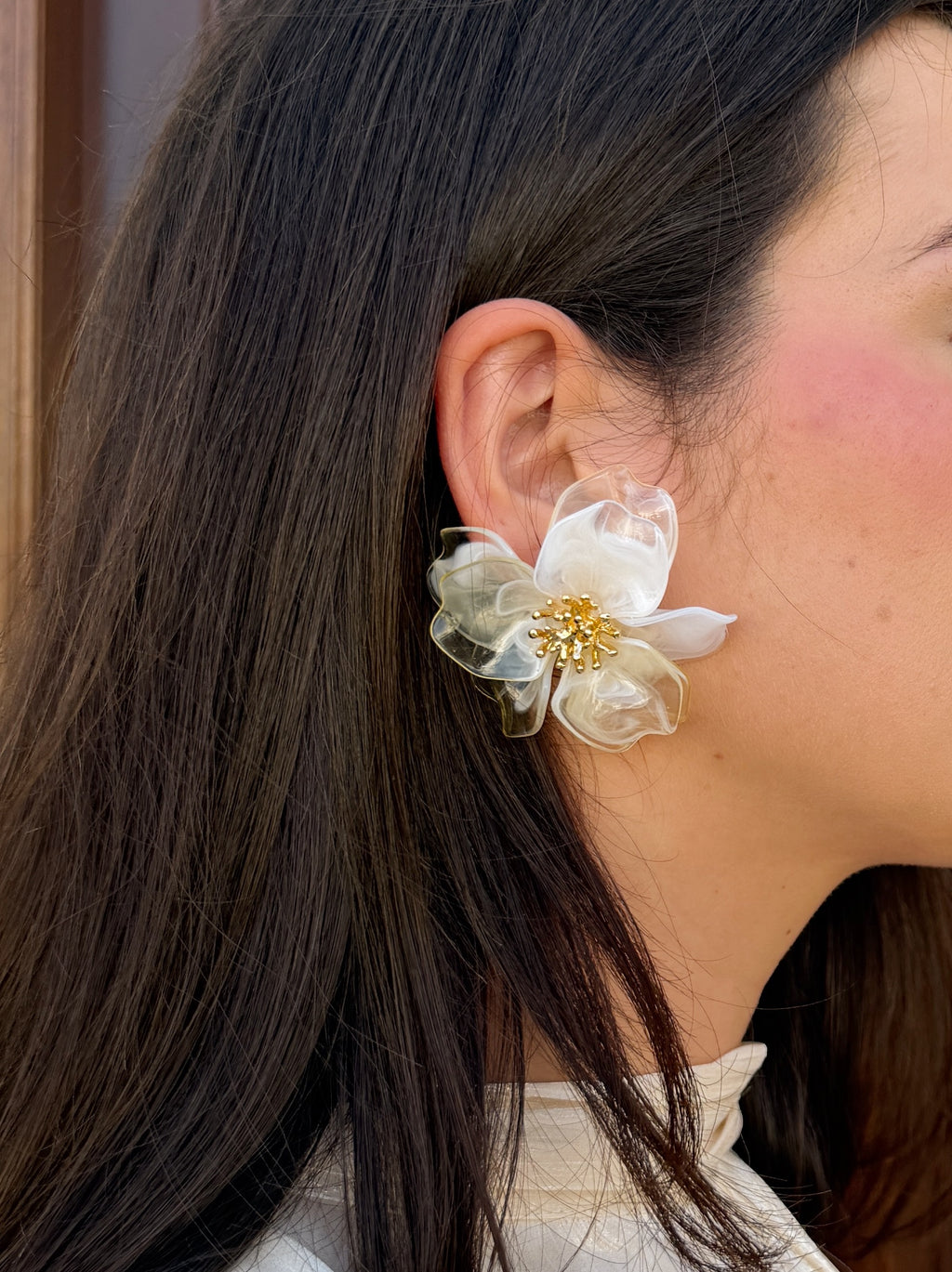Pendientes Naca Flor