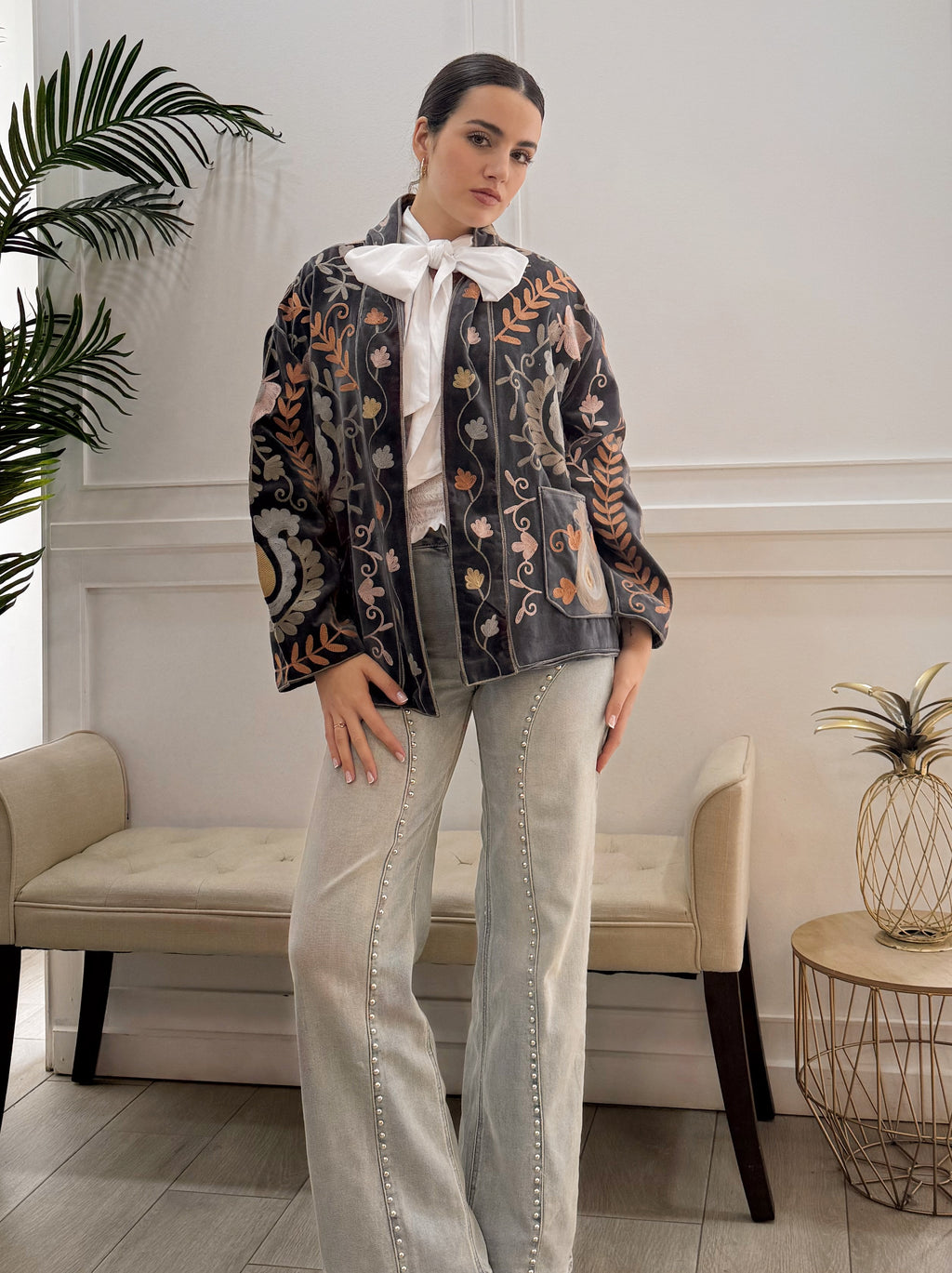 Chaqueta Valentina Azul