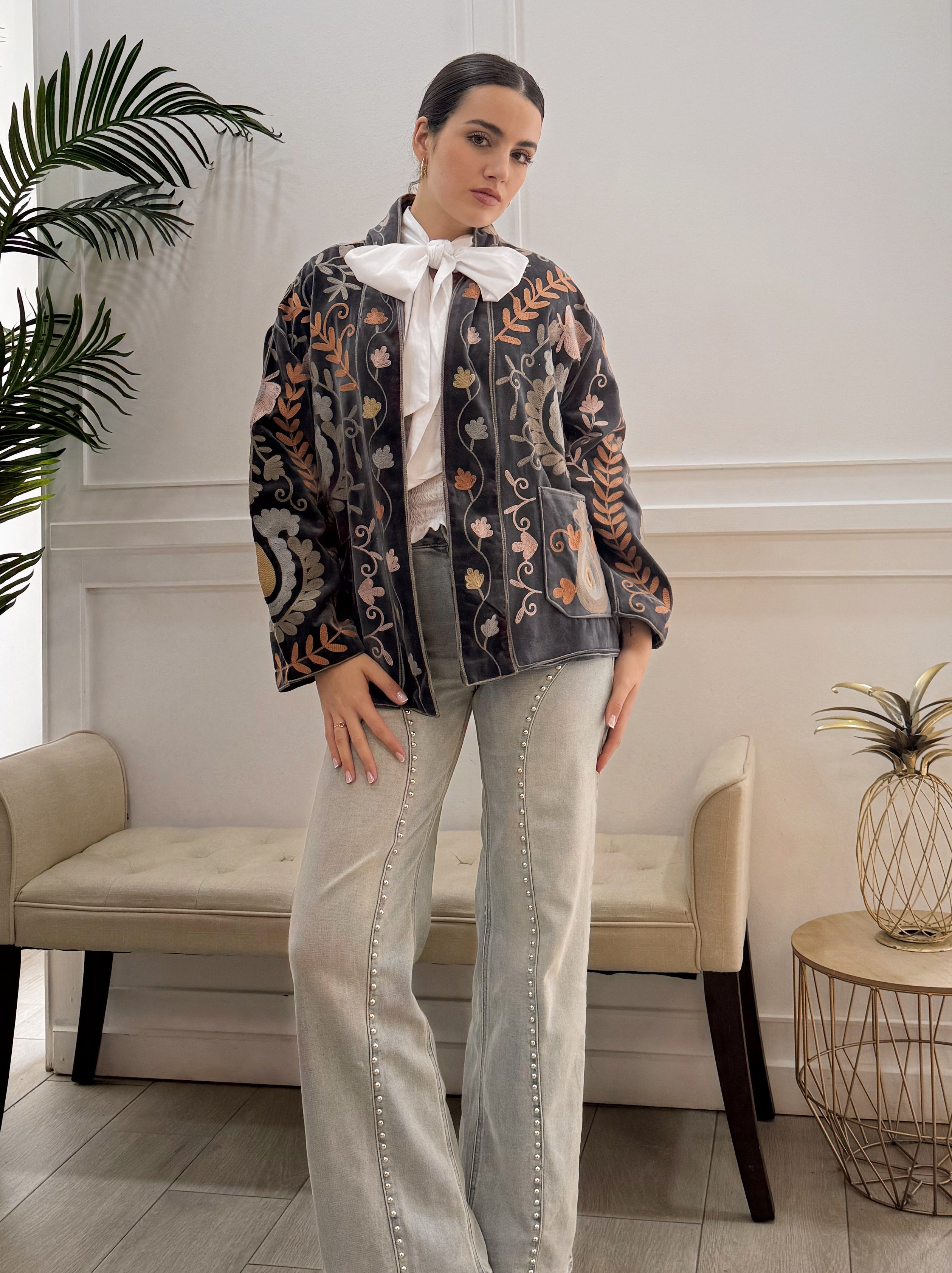 Chaqueta Valentina Azul