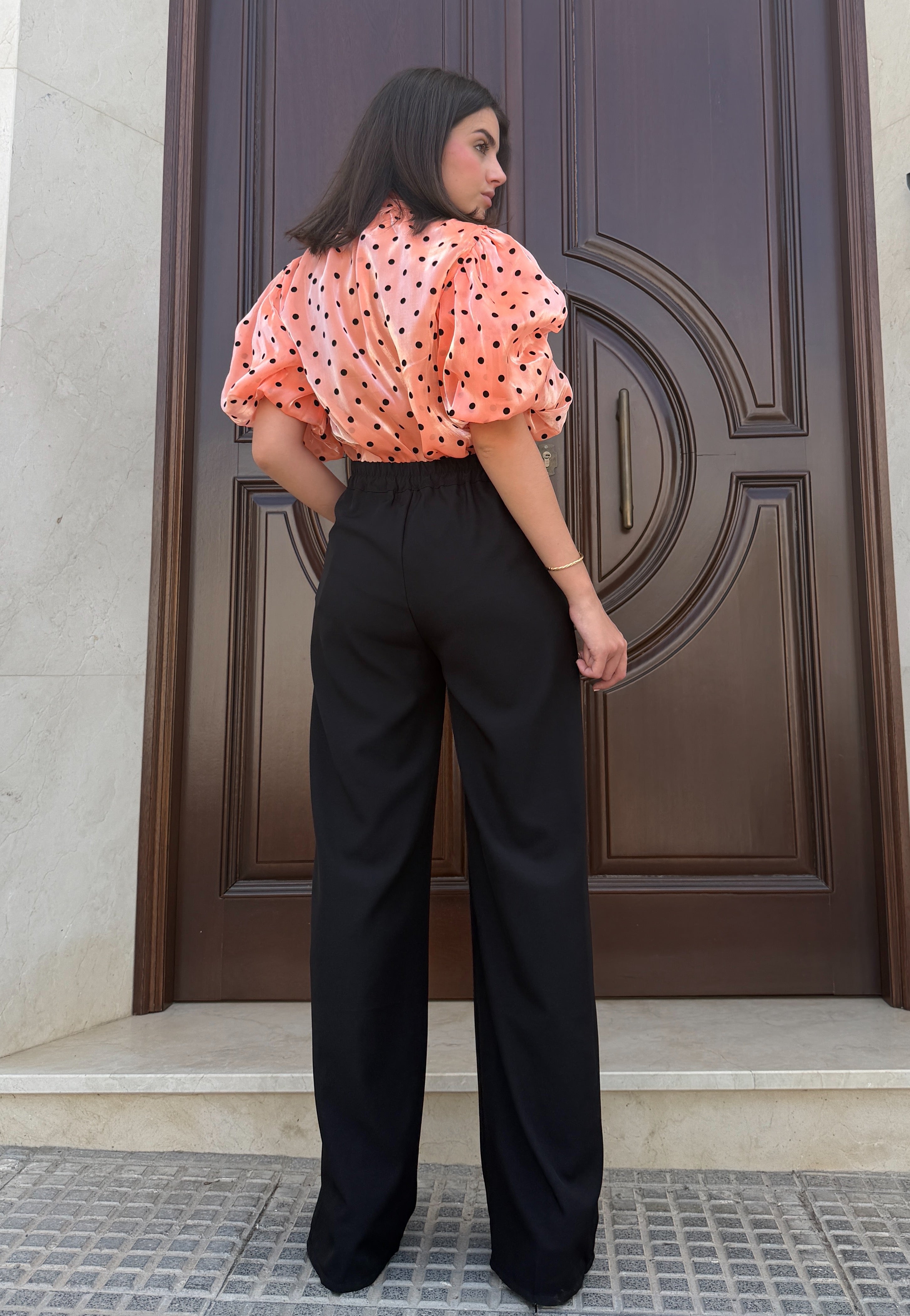 Pantalón Pinzas Negro