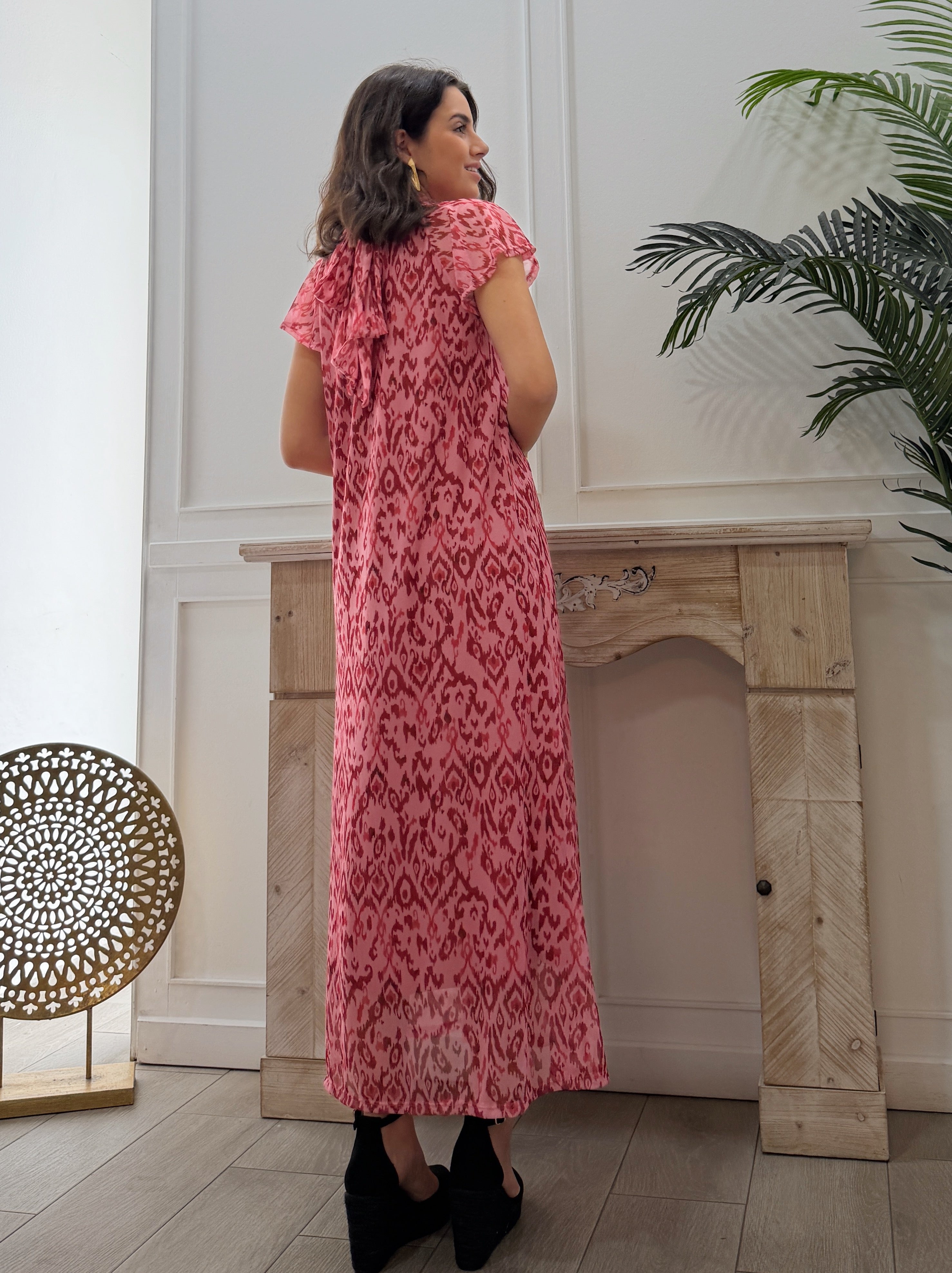 Vestido Olga Rosa