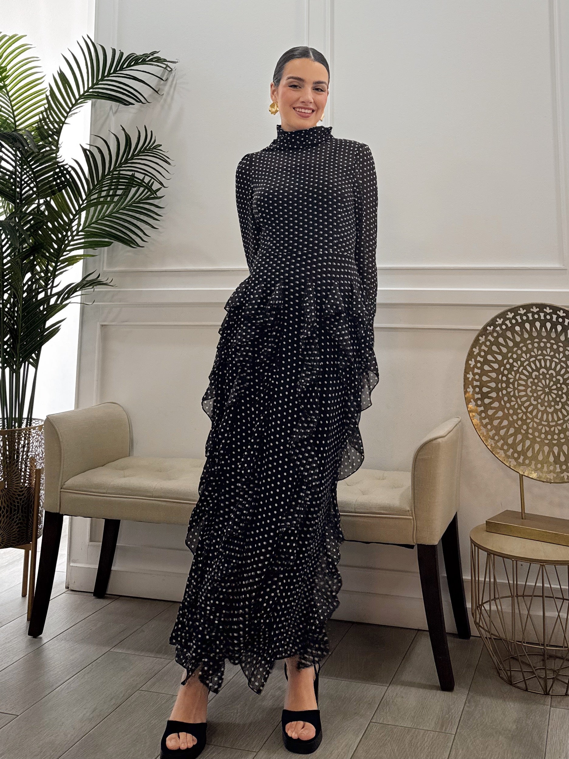 Vestido Rociana Negro