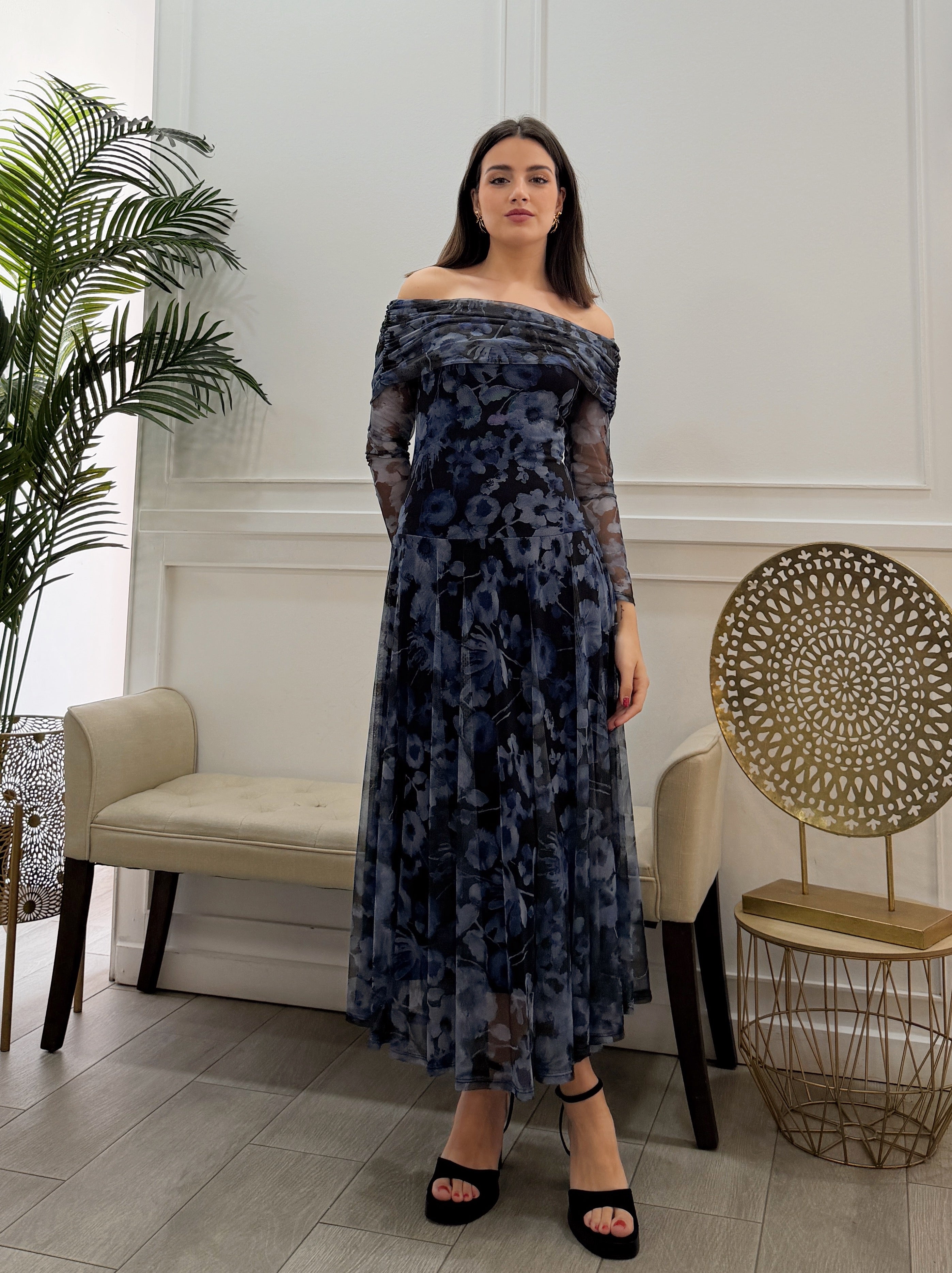 Vestido Julieta Azul
