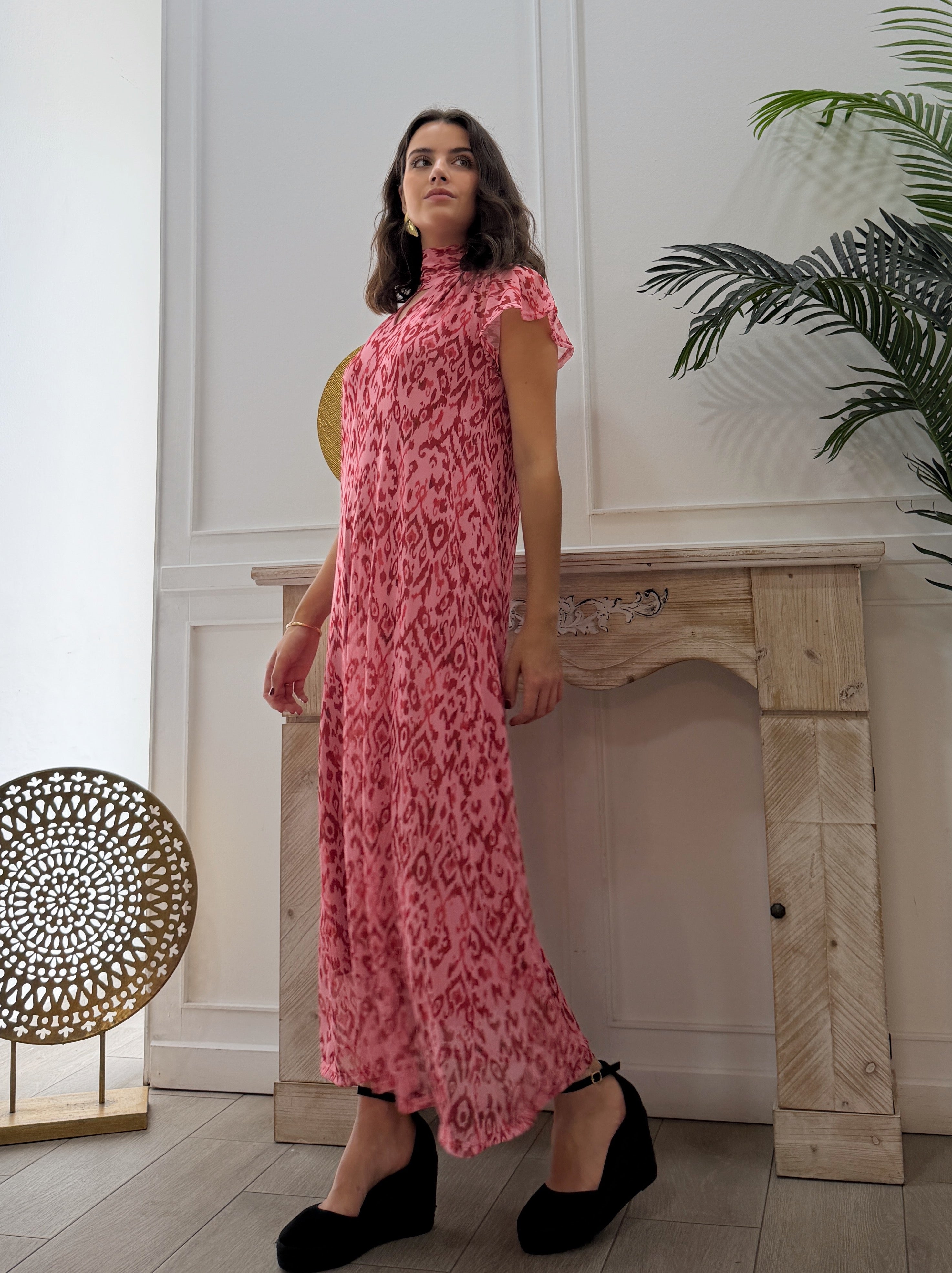 Vestido Olga Rosa