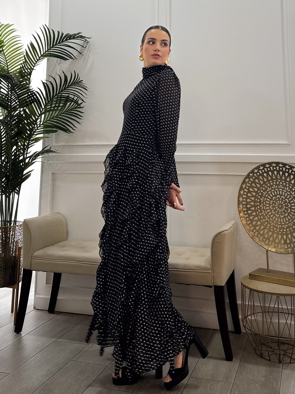 Vestido Rociana Negro