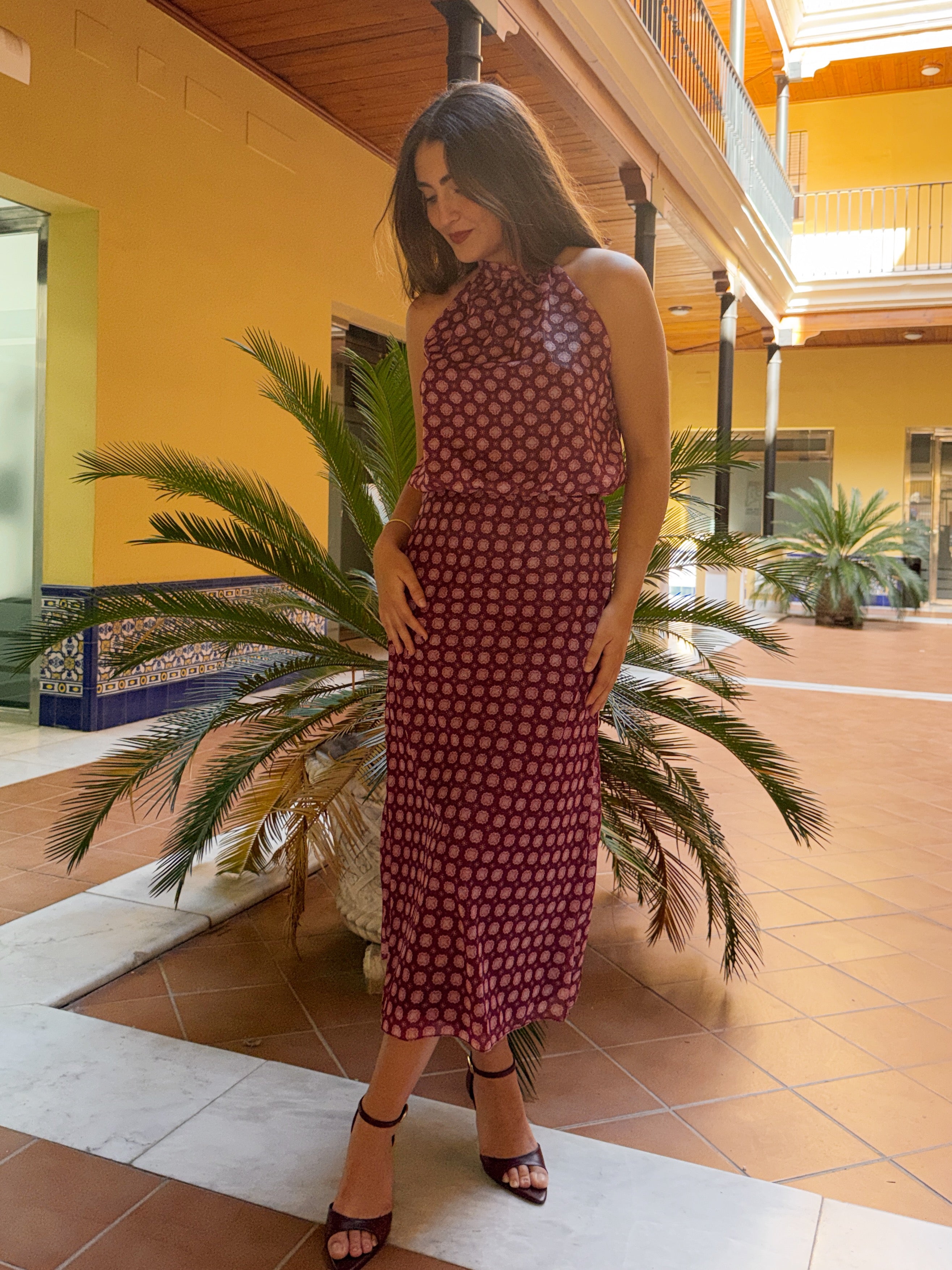 Conjunto Martina Burdeos