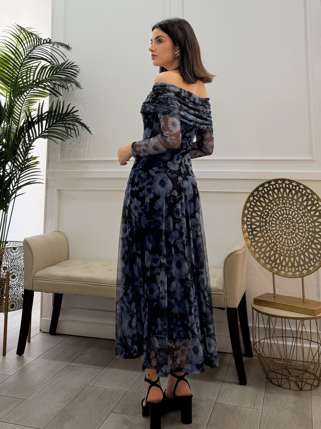 Vestido Julieta Azul