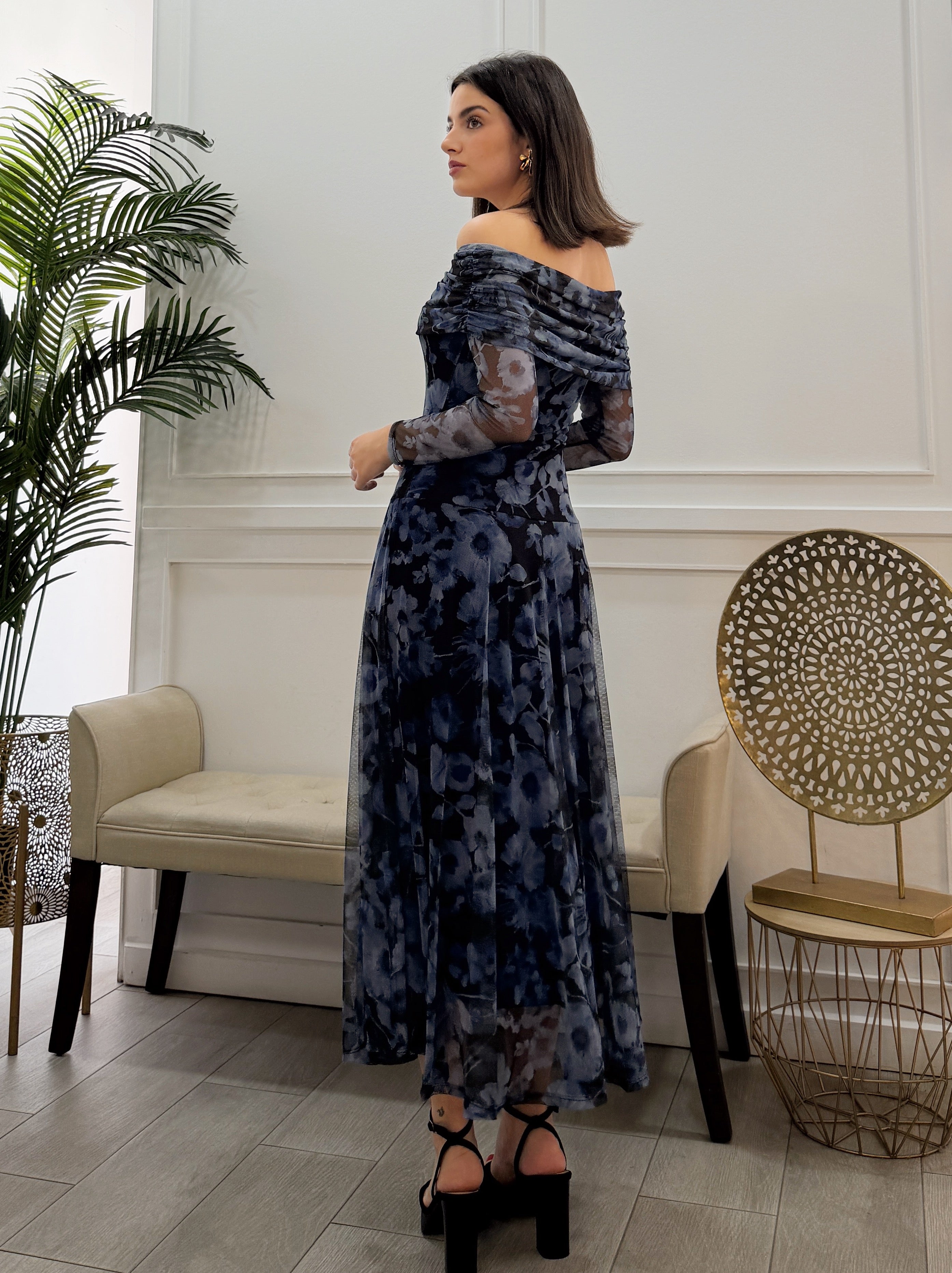 Vestido Julieta Azul