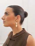Pendientes Piedras Blanca