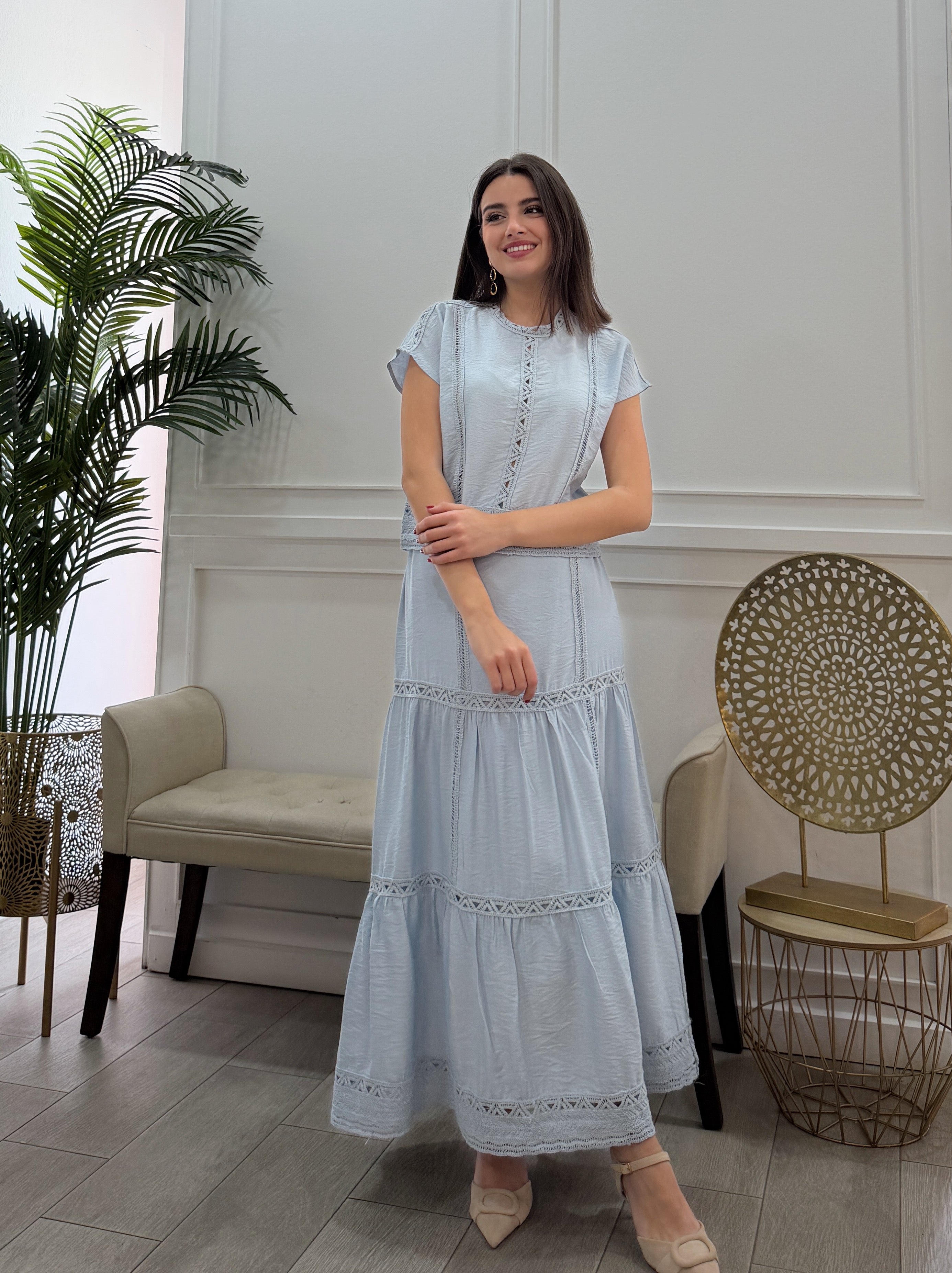 Conjunto Cayetana Celeste