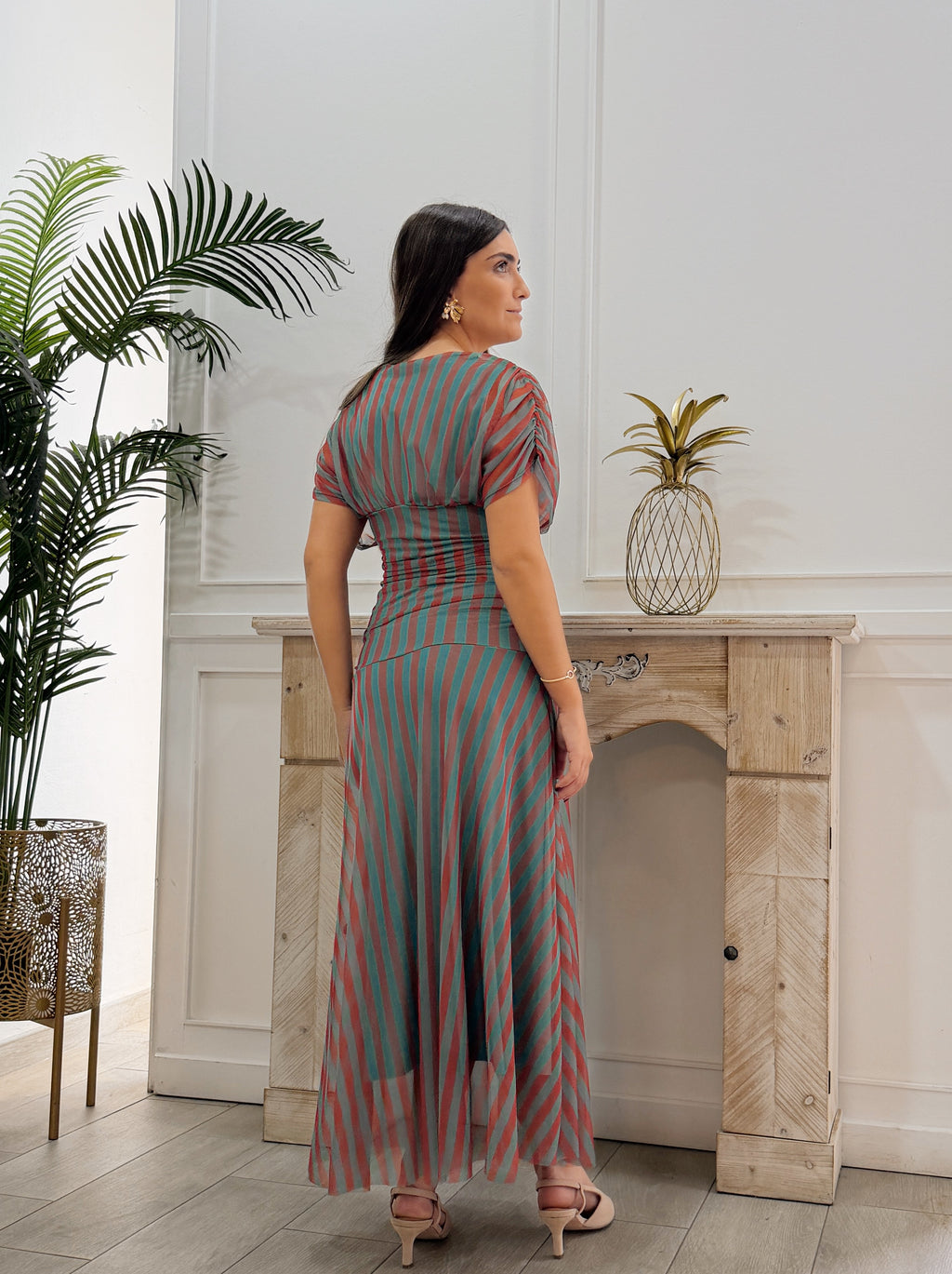 Vestido Noemi Rallas Teja