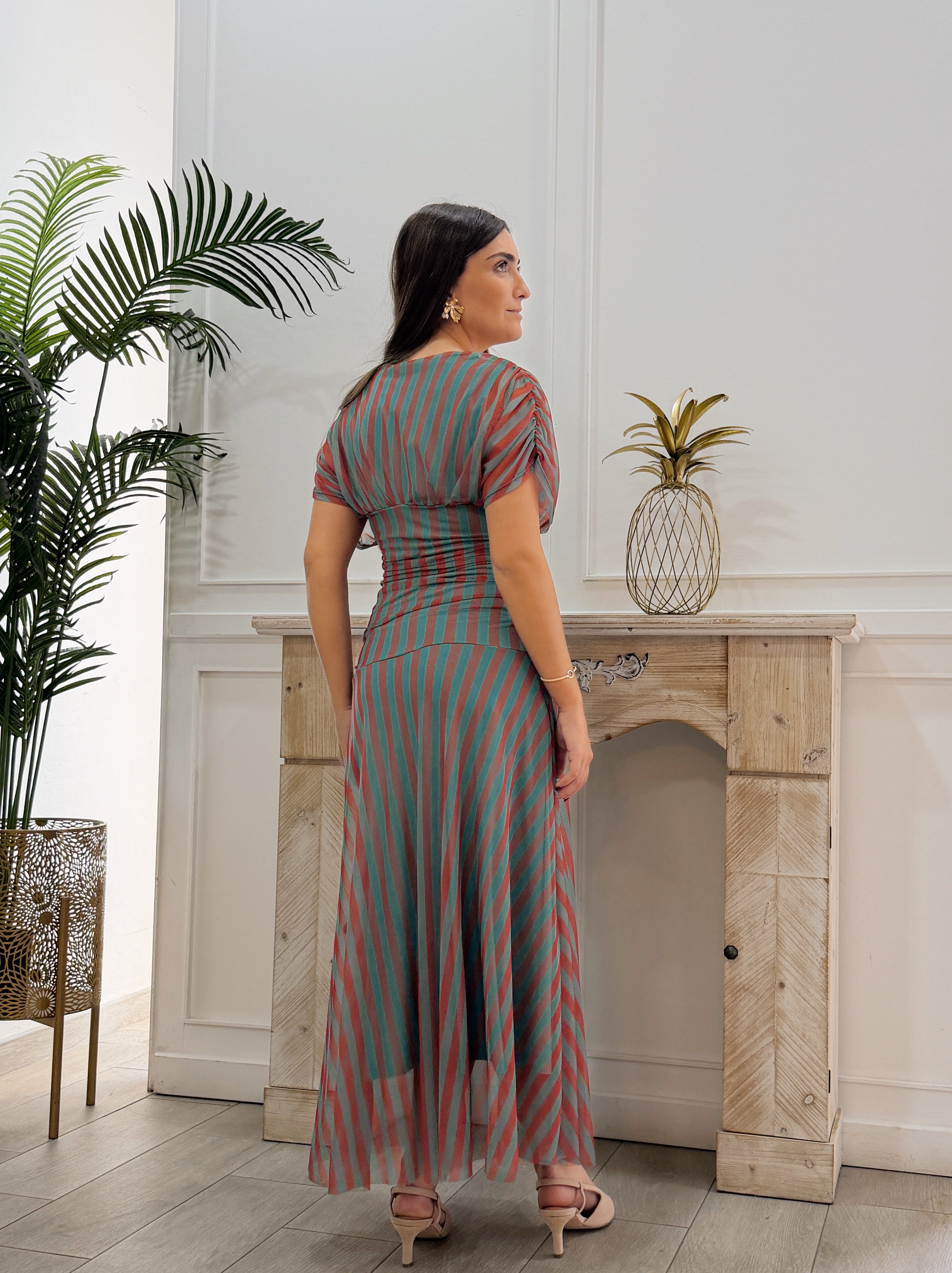 Vestido Noemi Rallas Teja