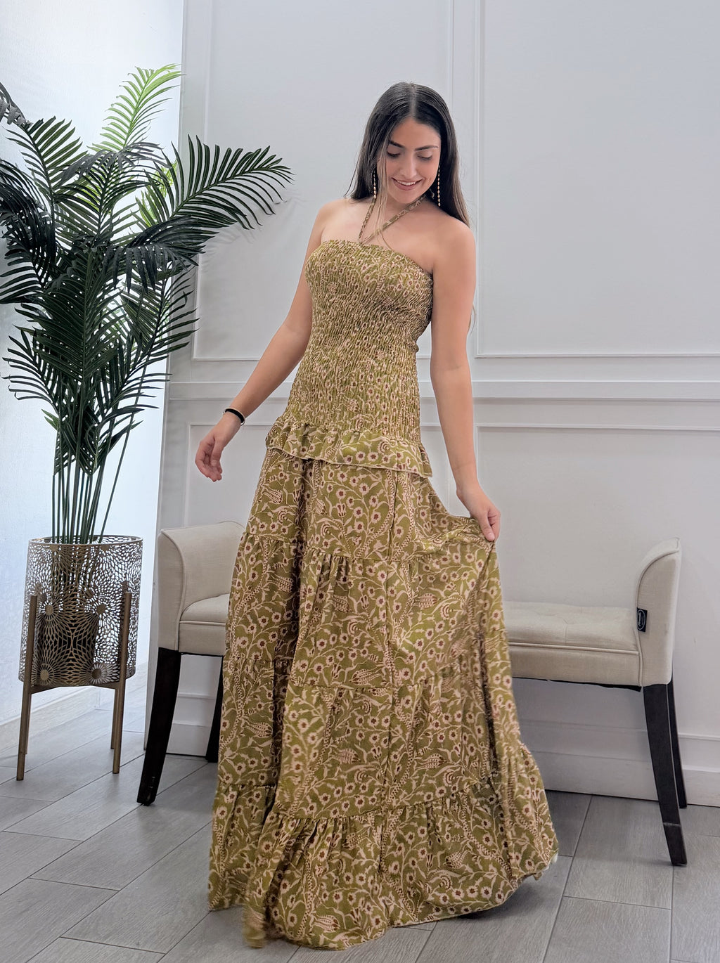 Vestido Candela Lima